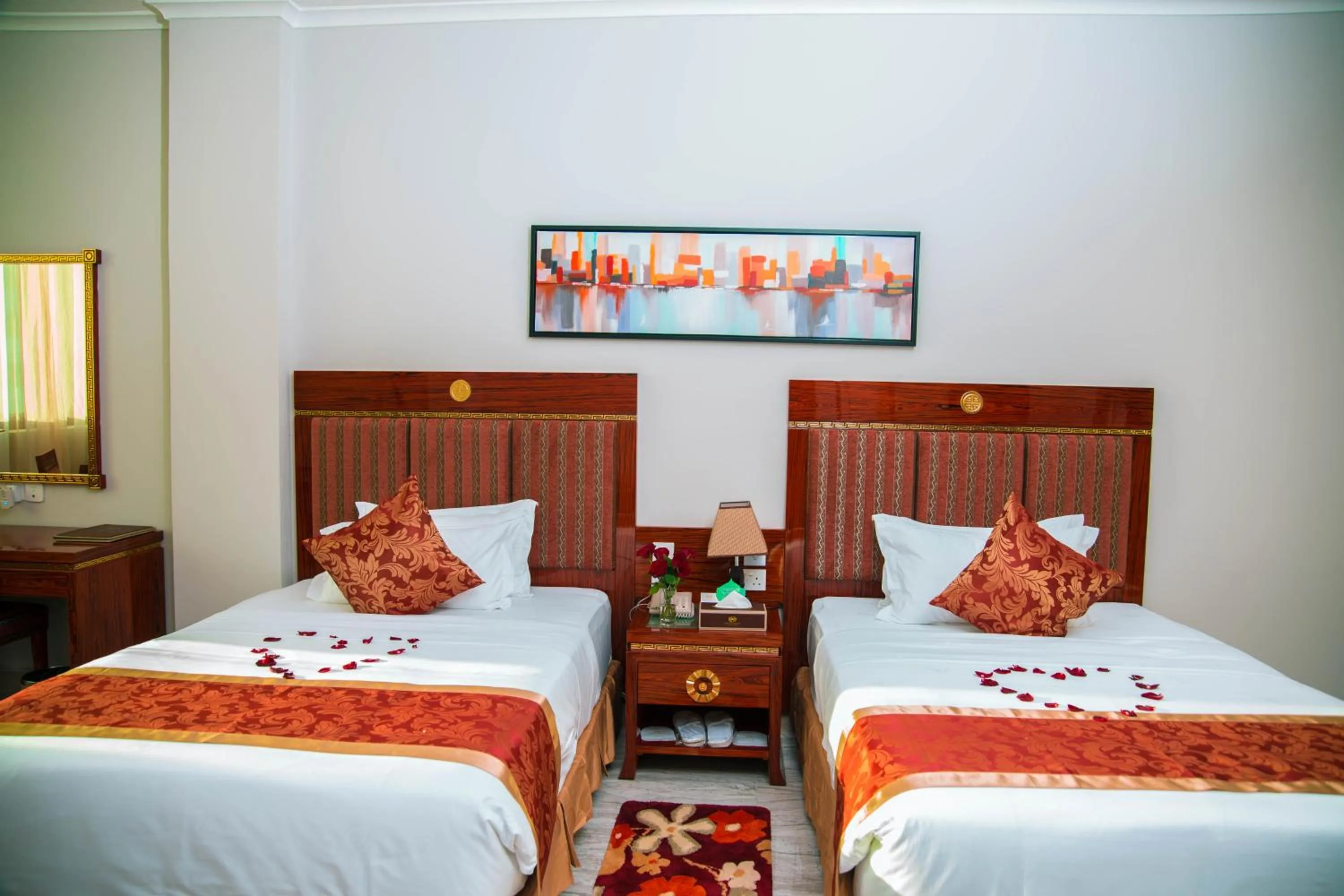 Twin Room in Tiffany Diamond Hotels LTD - Makunganya