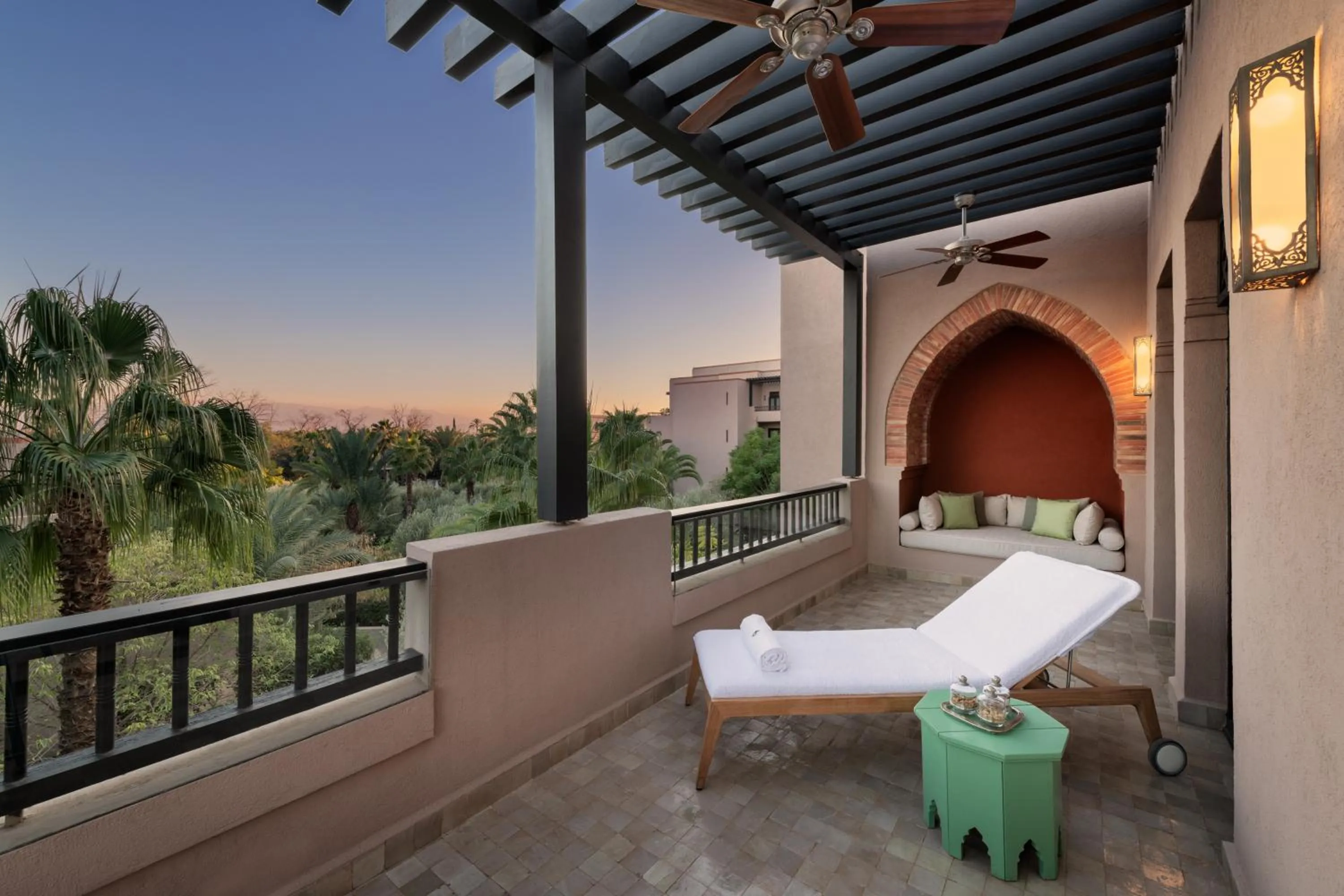 Garden View Terrace Suite King Bed in Four Seasons Resort Marrakech