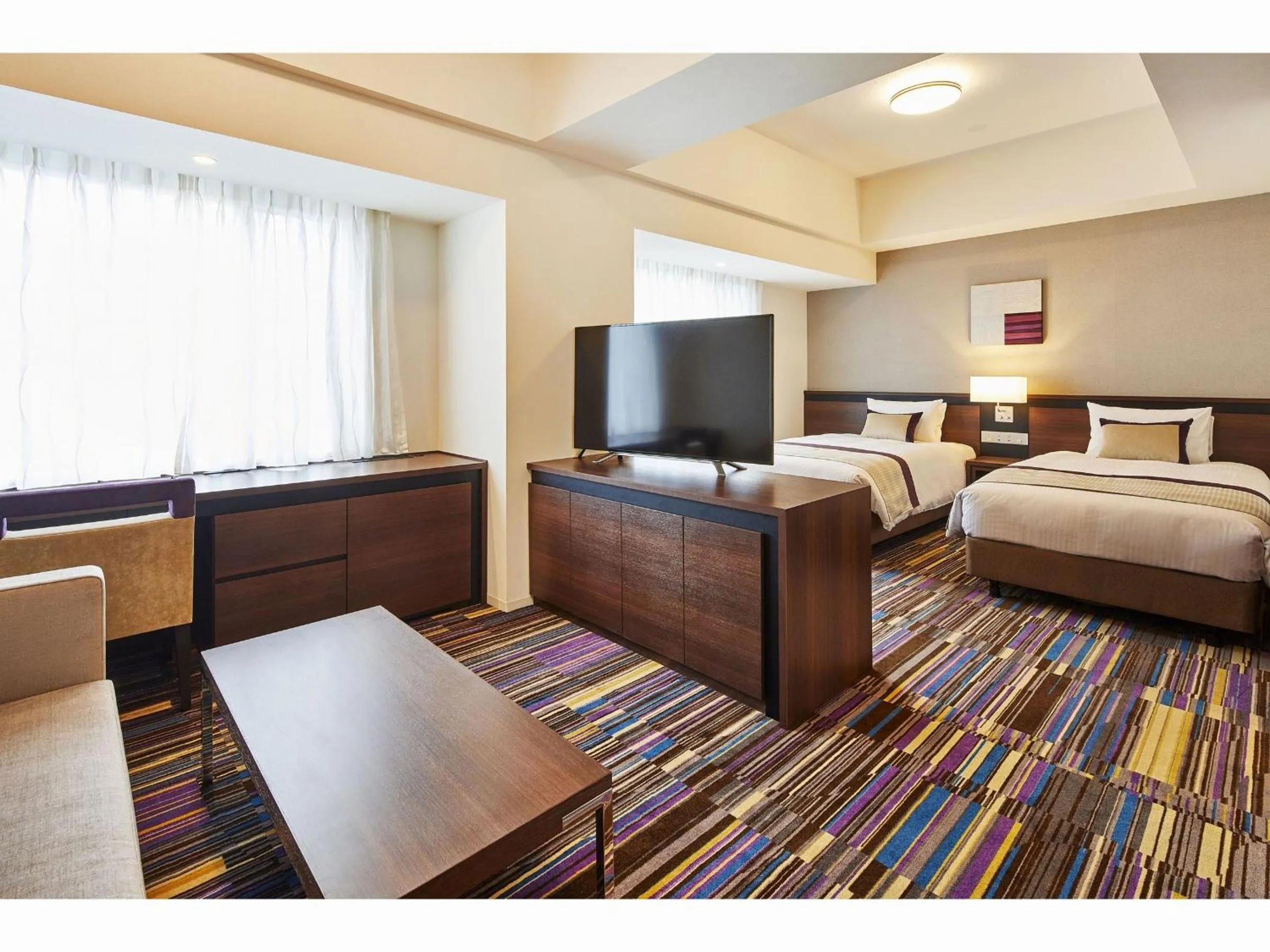 Deluxe Twin Room - Non-Smoking in Hotel Lumiere Grande Nagareyama-Otakanomori