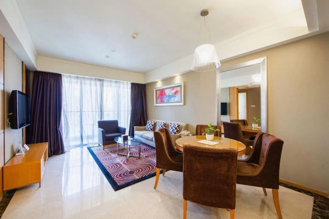Boutique Two-Bedroom Apartment - 2 breakfast in 广州丹顿行政公寓-Dan Executive Apartment Guangzhou Zhujiang New Town