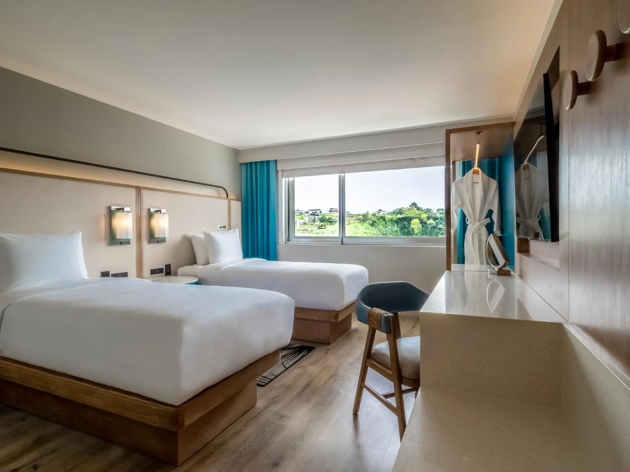 2 Twin Beds Standard Mountain View in Crowne Plaza Resort Guam