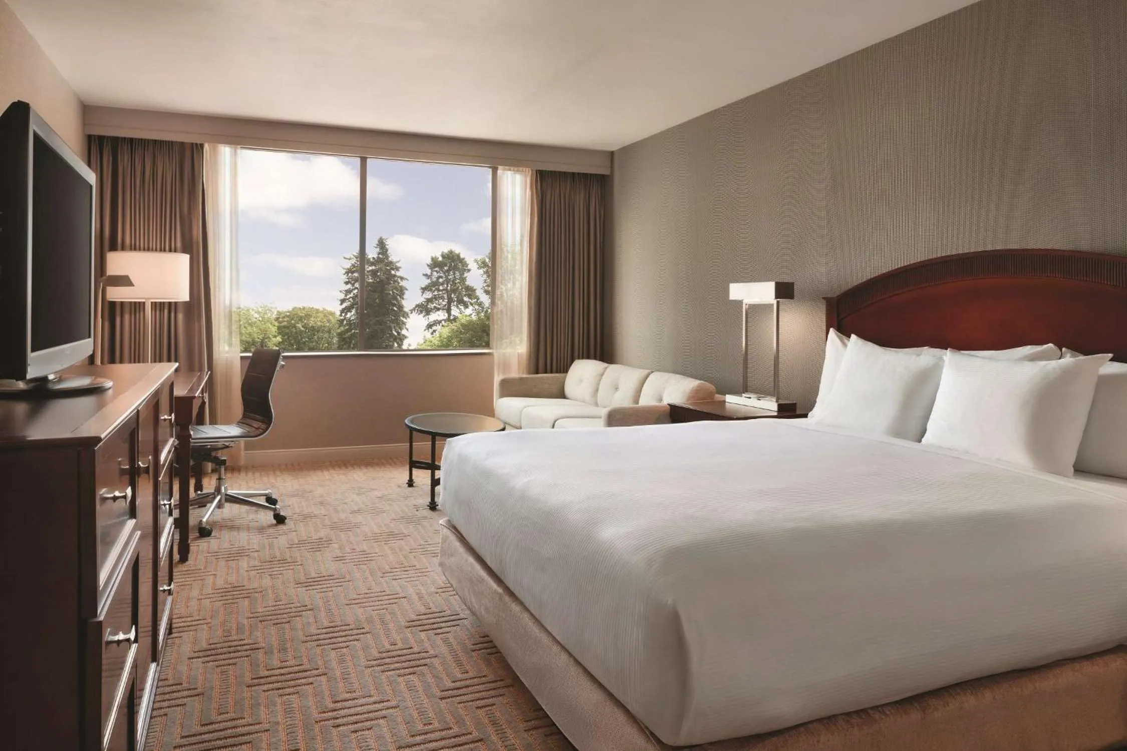 Deluxe King Room in Hilton East Brunswick