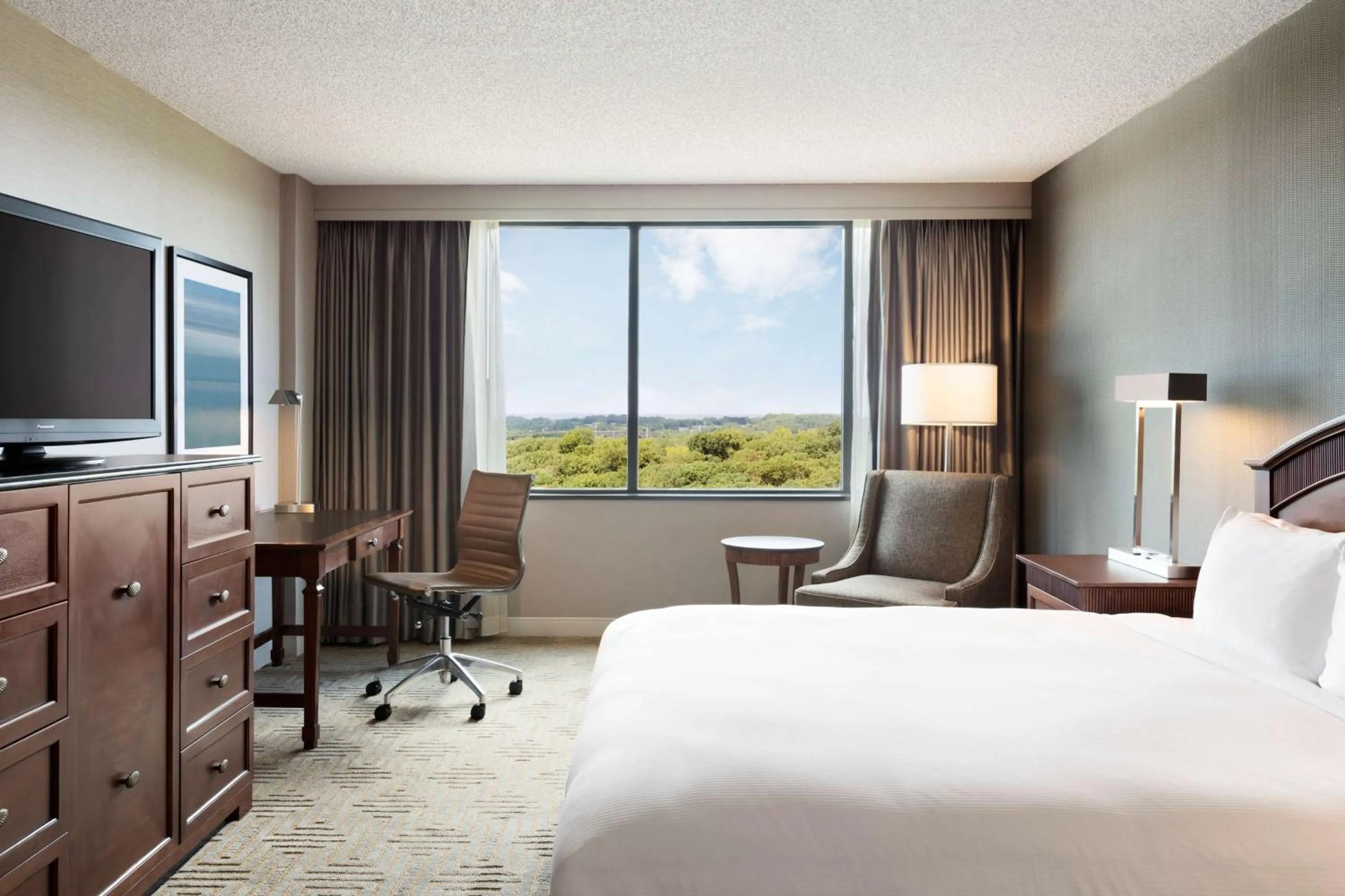 King Room with Tub - Mobility and Hearing Access in Hilton East Brunswick