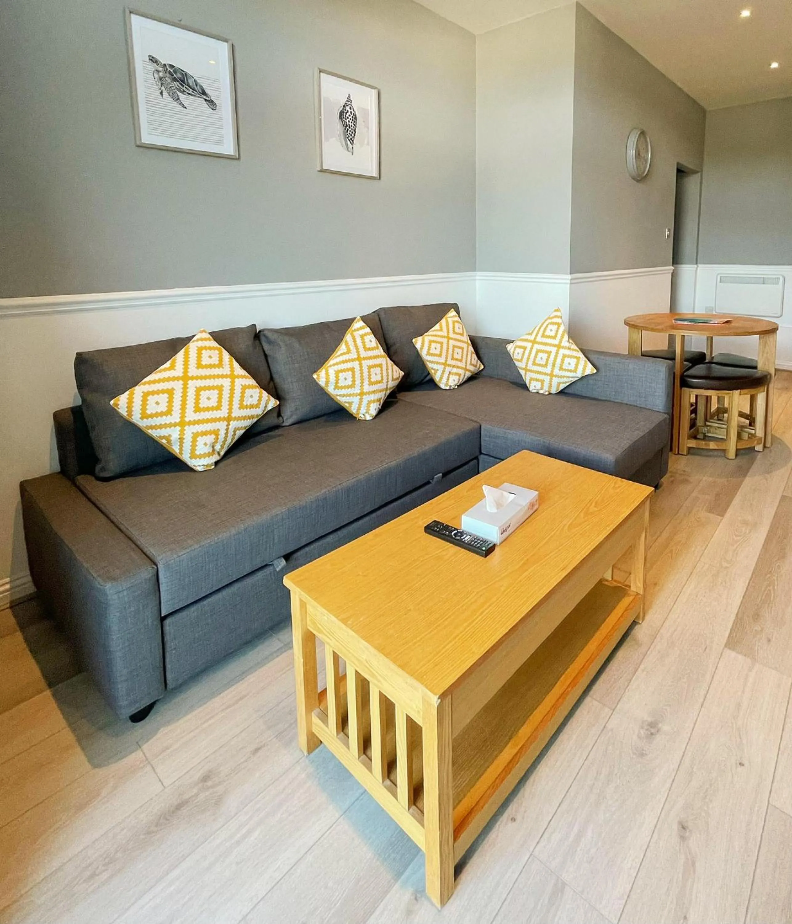 Apartment with View and Balcony in Biarritz Hotel