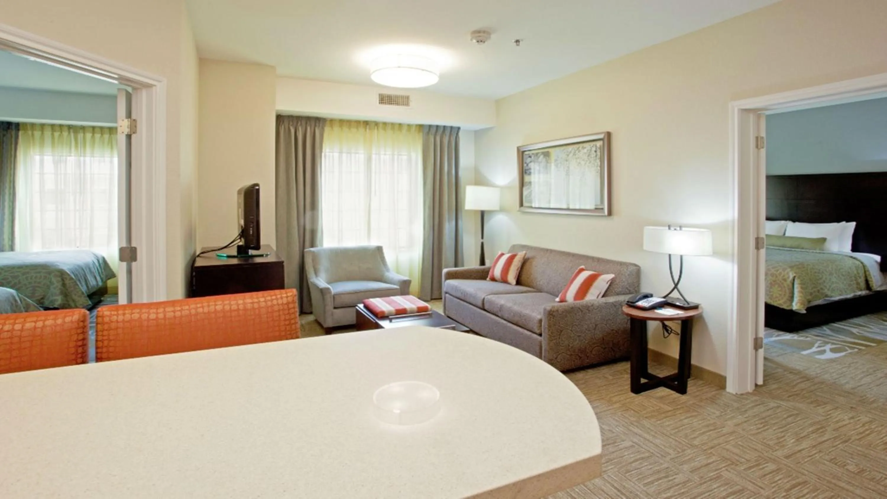 Two-Bedroom Suite with Two Bathrooms and Mobility Accessible Tub - Non-Smoking in Staybridge Suites - Johnson City by IHG