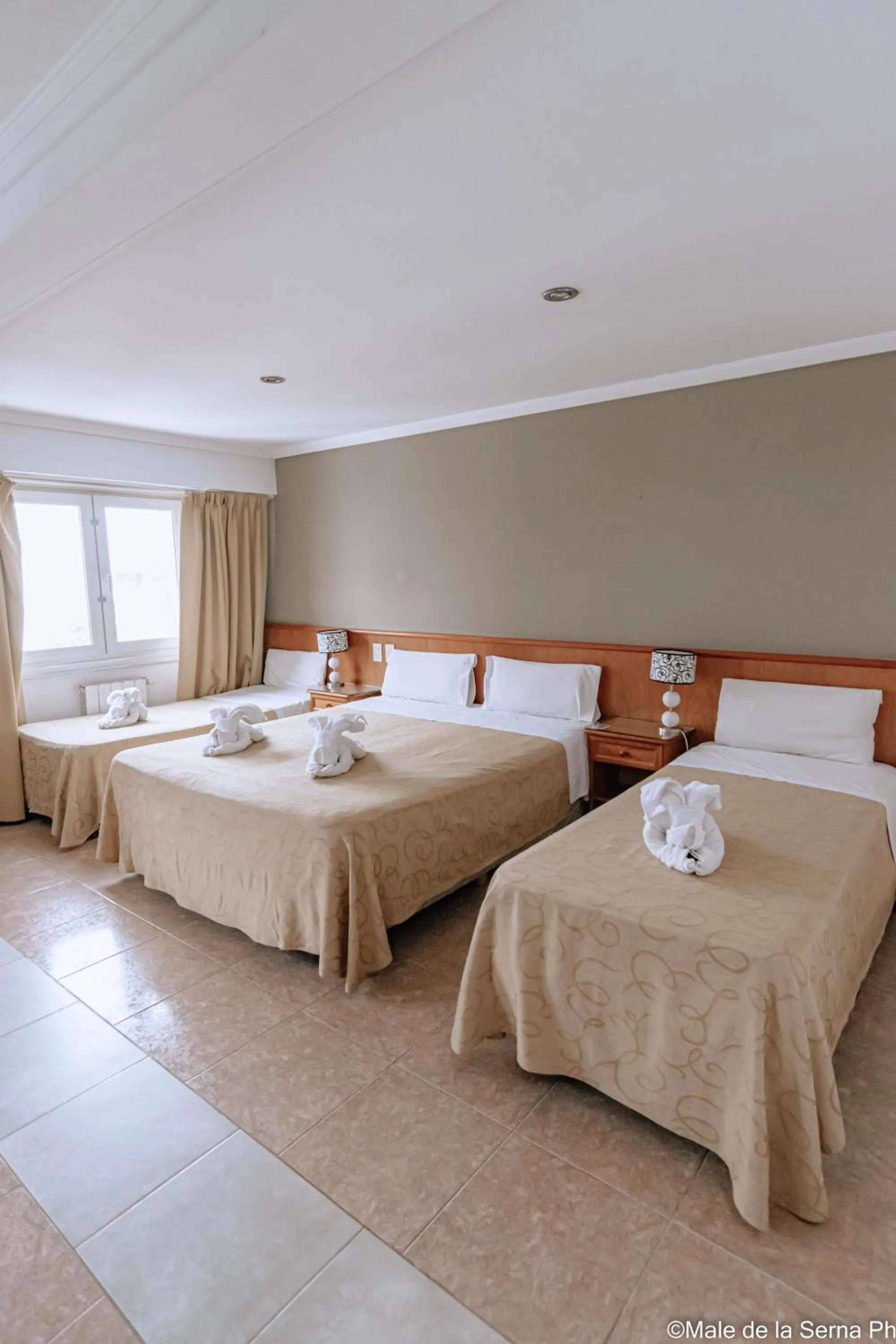 Quadruple Room in Hotel Ortegal
