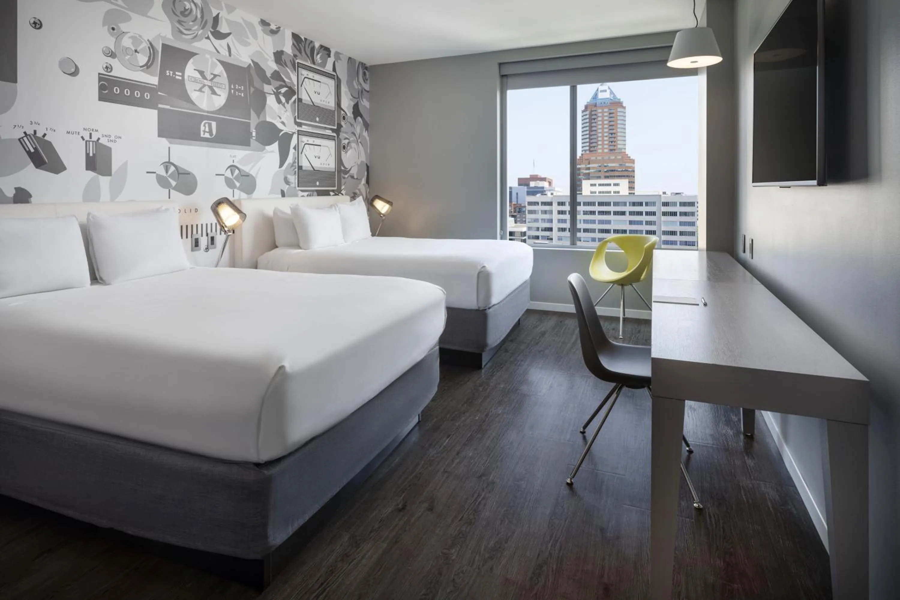 Double Queen Room in Hotel Vance, Portland, a Tribute Portfolio Hotel