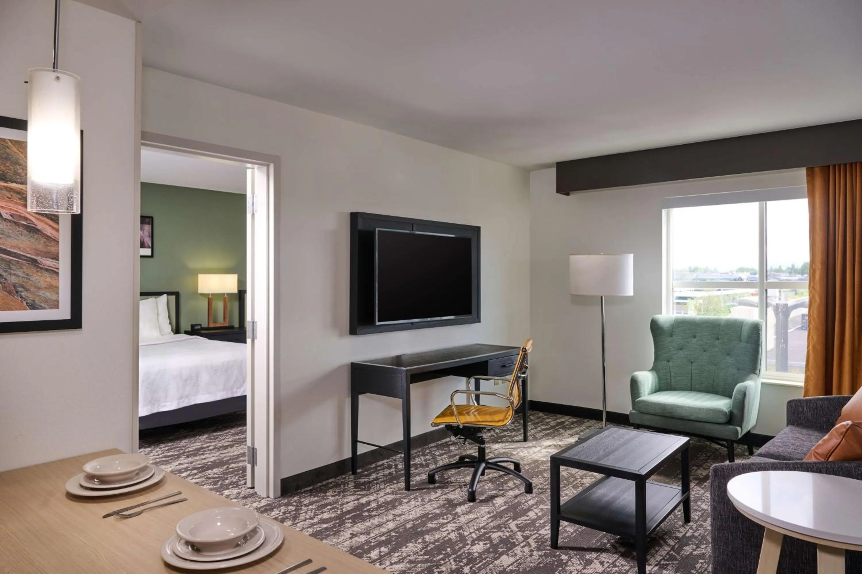 Two-Bedroom King Suite with Two Double Beds in Homewood Suites by Hilton Anchorage