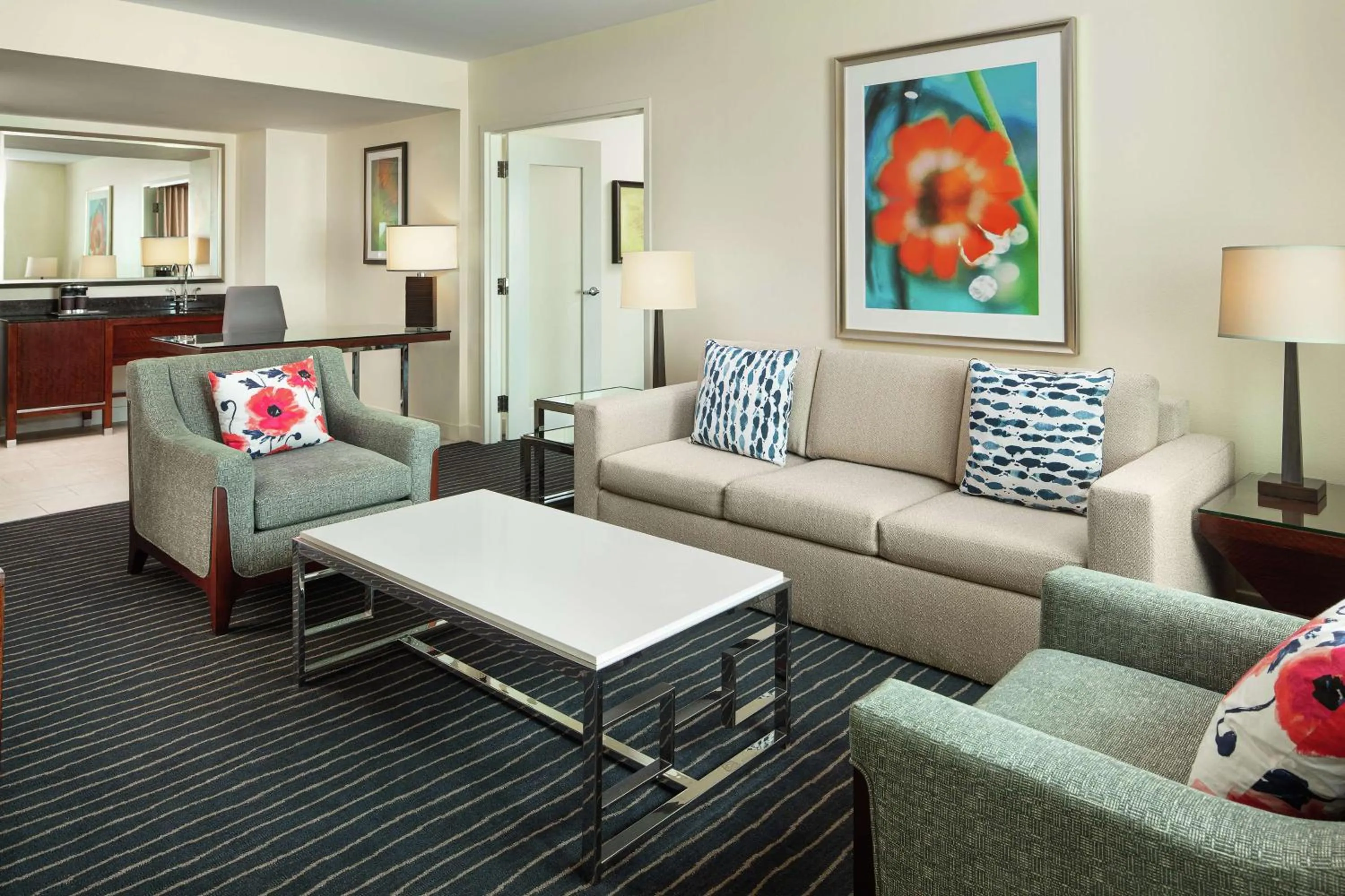 One-Bedroom King Suite in Hilton Orlando