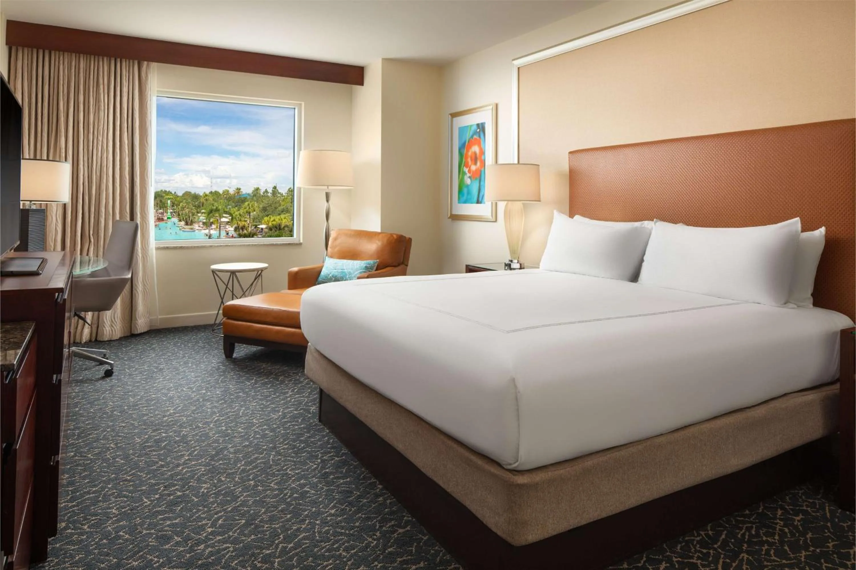 King Room with Bath Tub - Mobility Access in Hilton Orlando