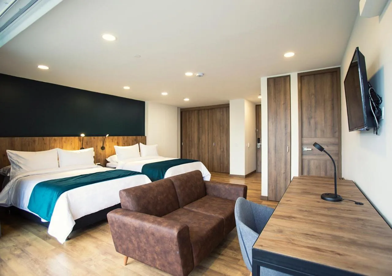 Double Room with Two Double Beds in Hotel Lagoon