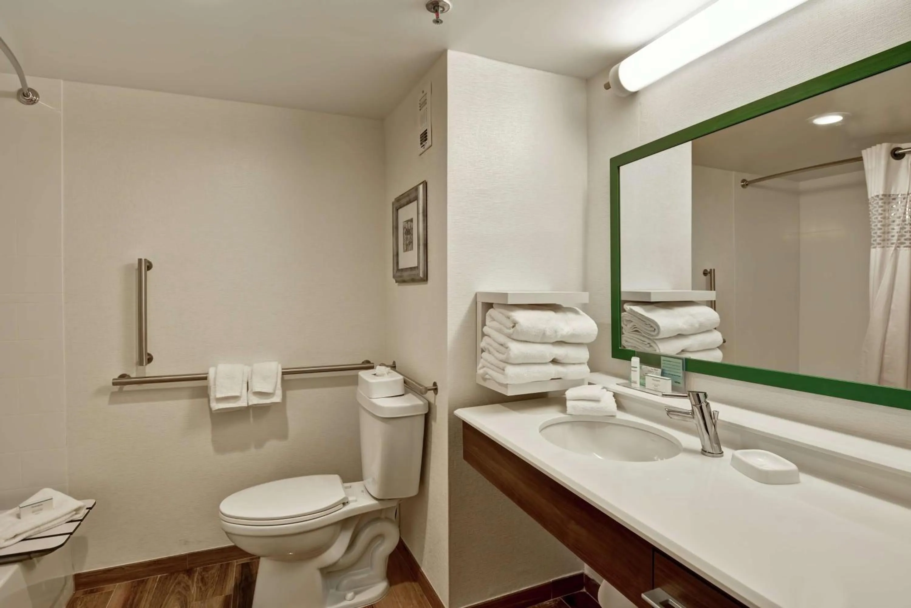 Queen Room with Mobility Access/Non-Smoking in Hampton Inn Albany-Wolf Road