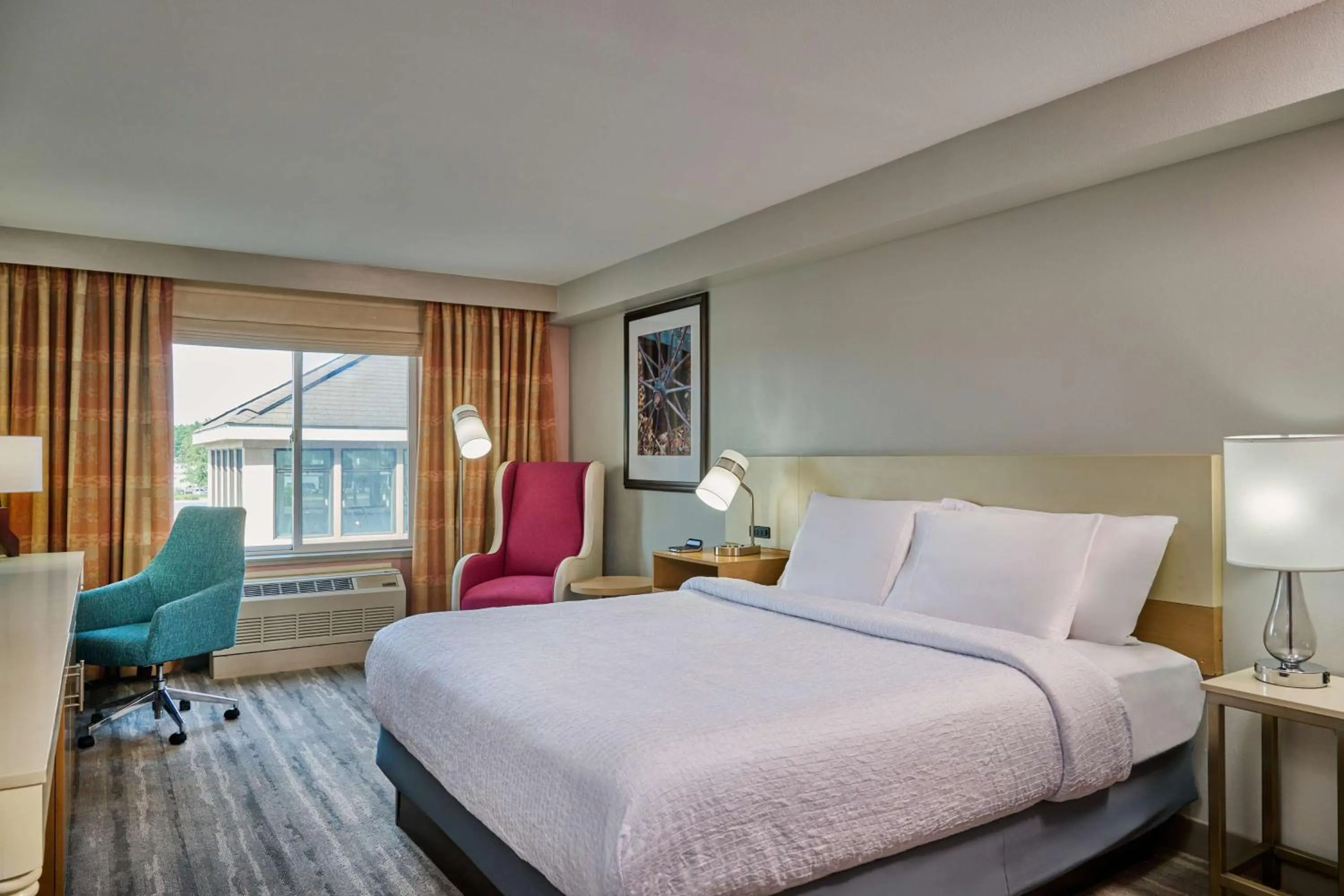 King Room with Roll-In Shower - Mobility Access in Hilton Garden Inn Anchorage