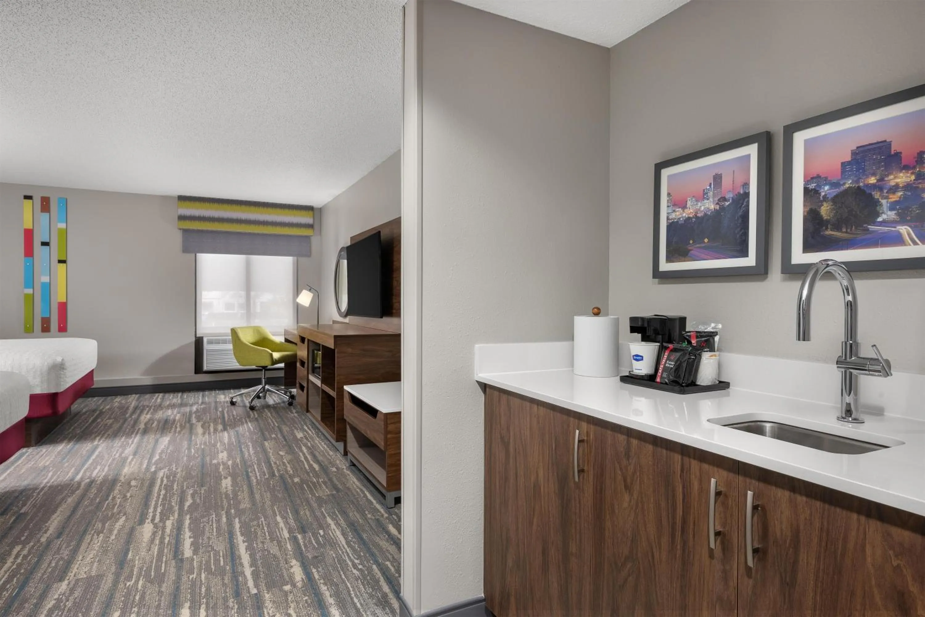 Queen Room with Two Queen Beds - Non-Smoking in Hampton Inn Columbia Northeast-Fort Jackson Area