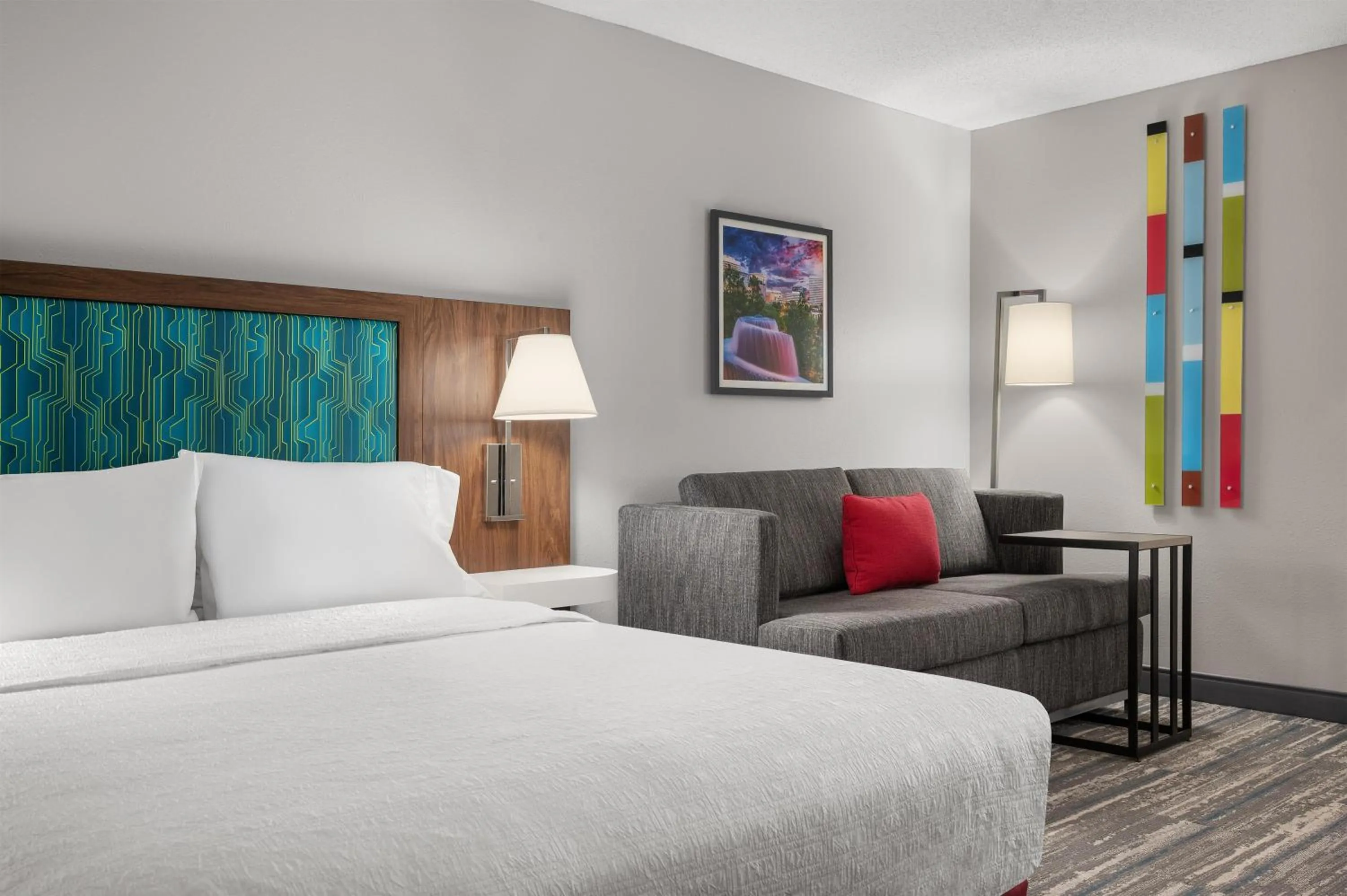 King Room with Sofa Bed in Hampton Inn Columbia Northeast-Fort Jackson Area