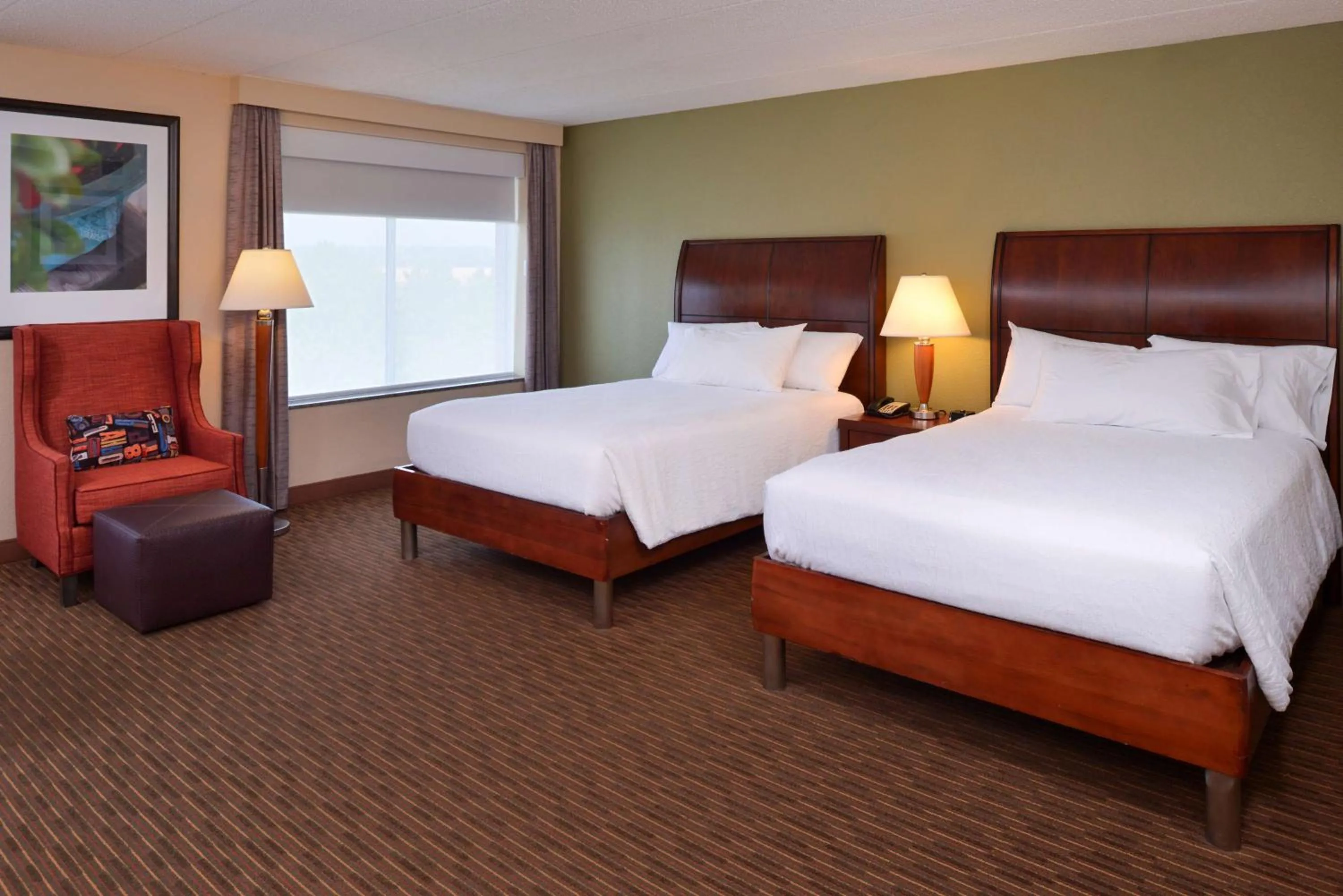 Premium Room with Two Double Beds in Hilton Garden Inn White Marsh