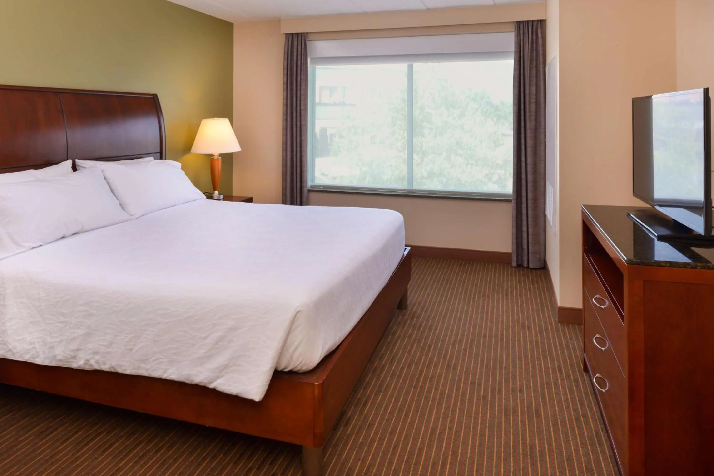 Junior King Suite with Seating Area in Hilton Garden Inn White Marsh
