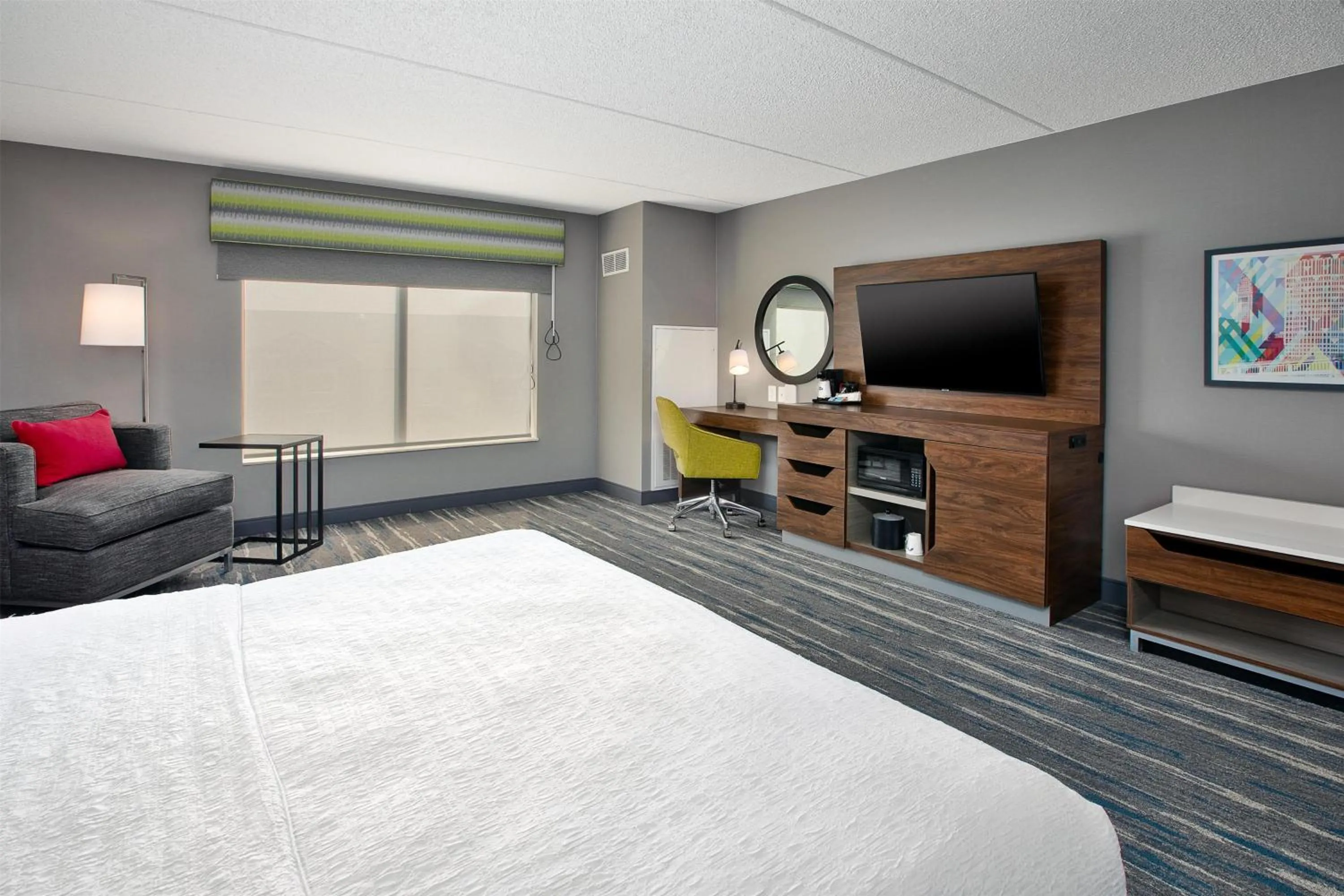 King Studio Suite - Hearing Access/Non-Smoking in Hampton Inn & Suites Cleveland-Beachwood