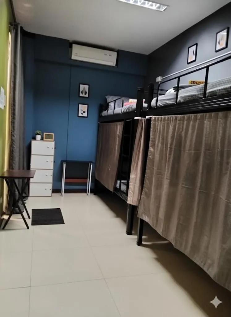 Bunk Bed in Mixed Dormitory Room in Connecting Flight Mactan Cebu Hostel