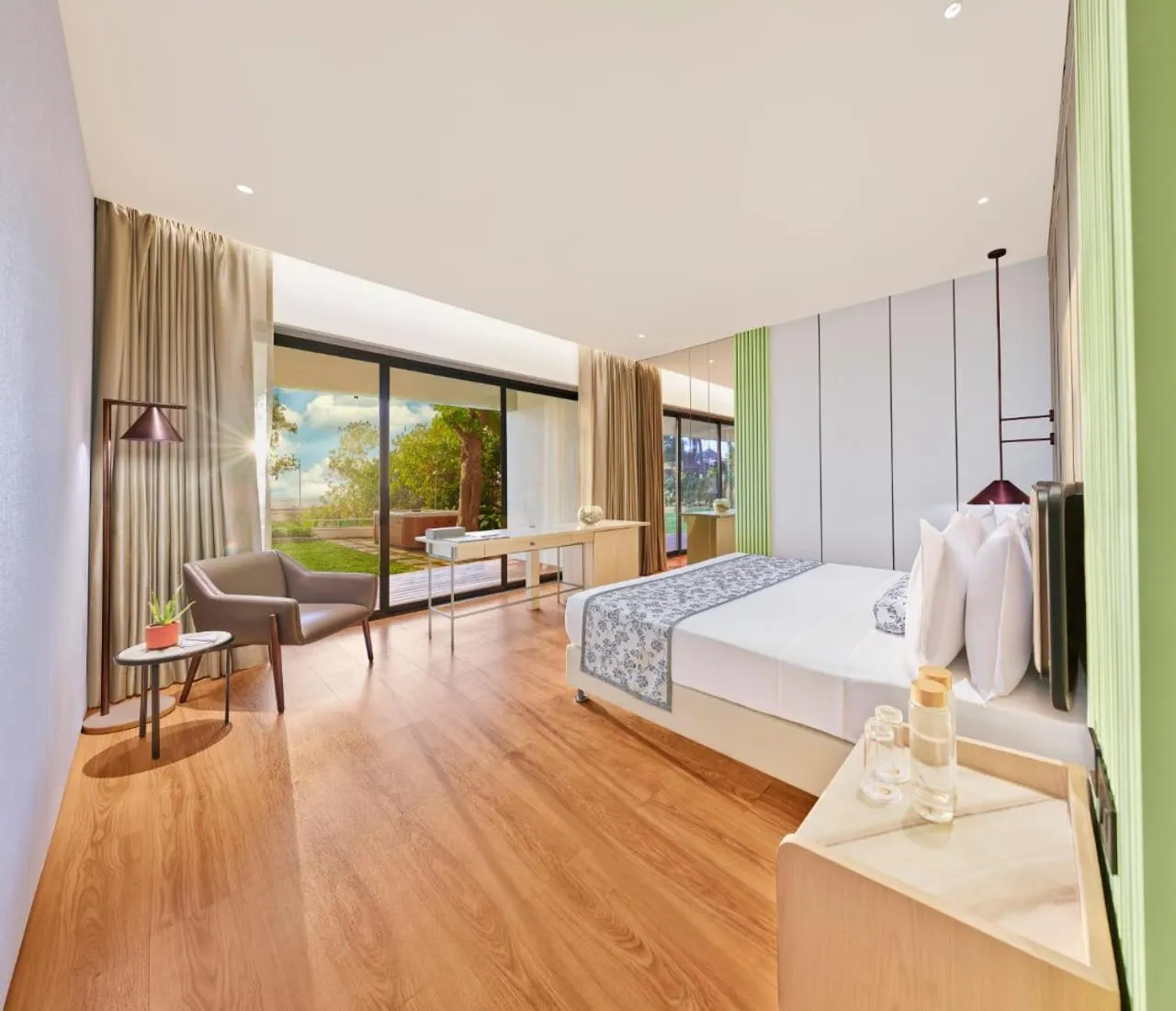 Presidential Suite with Balcony with Complimentary Hi-Tea and 10% discount on Food & Beverages and Spa in The Resort