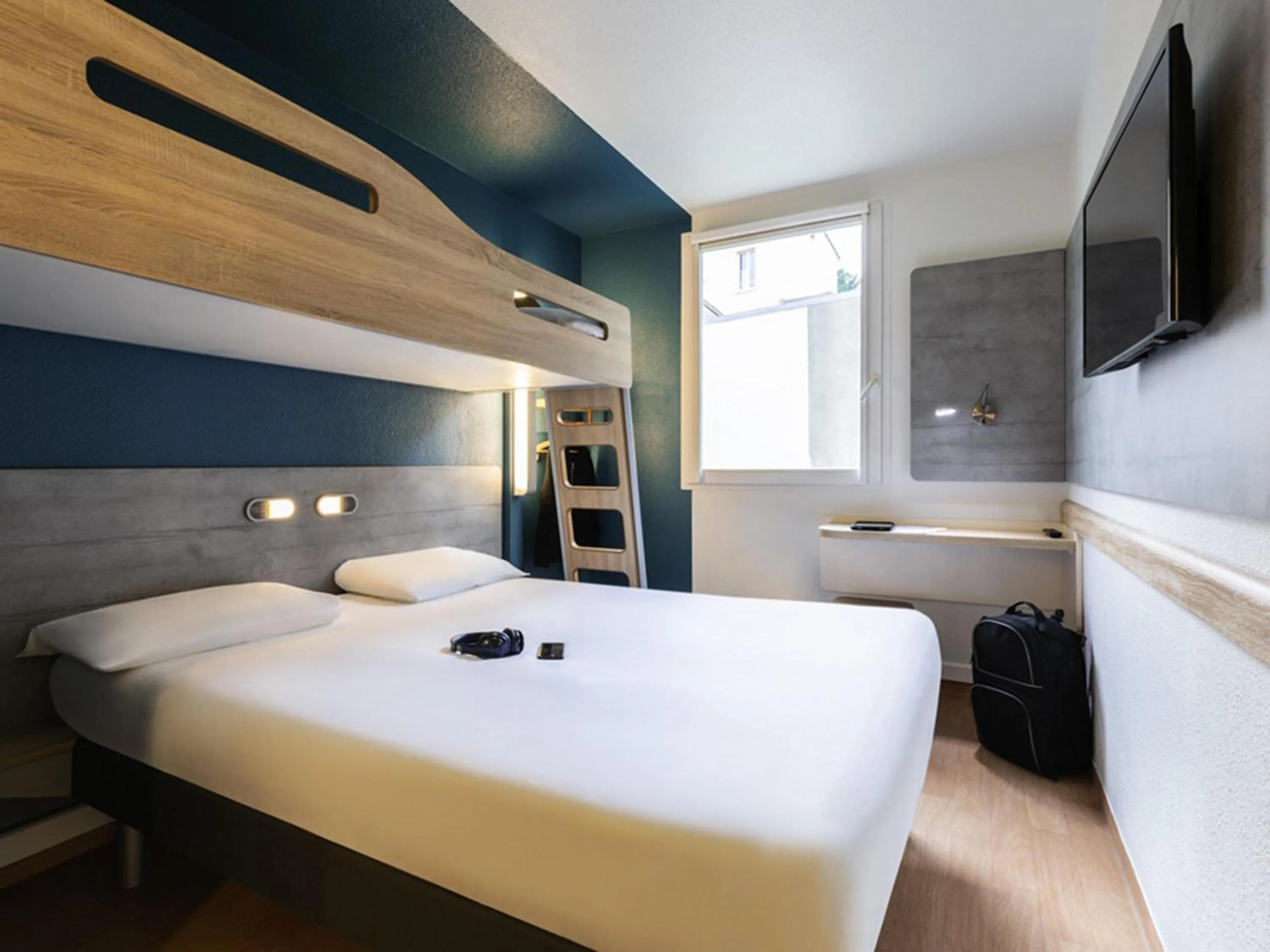 Triple Room in ibis budget Montpellier Sud Près d'Arènes