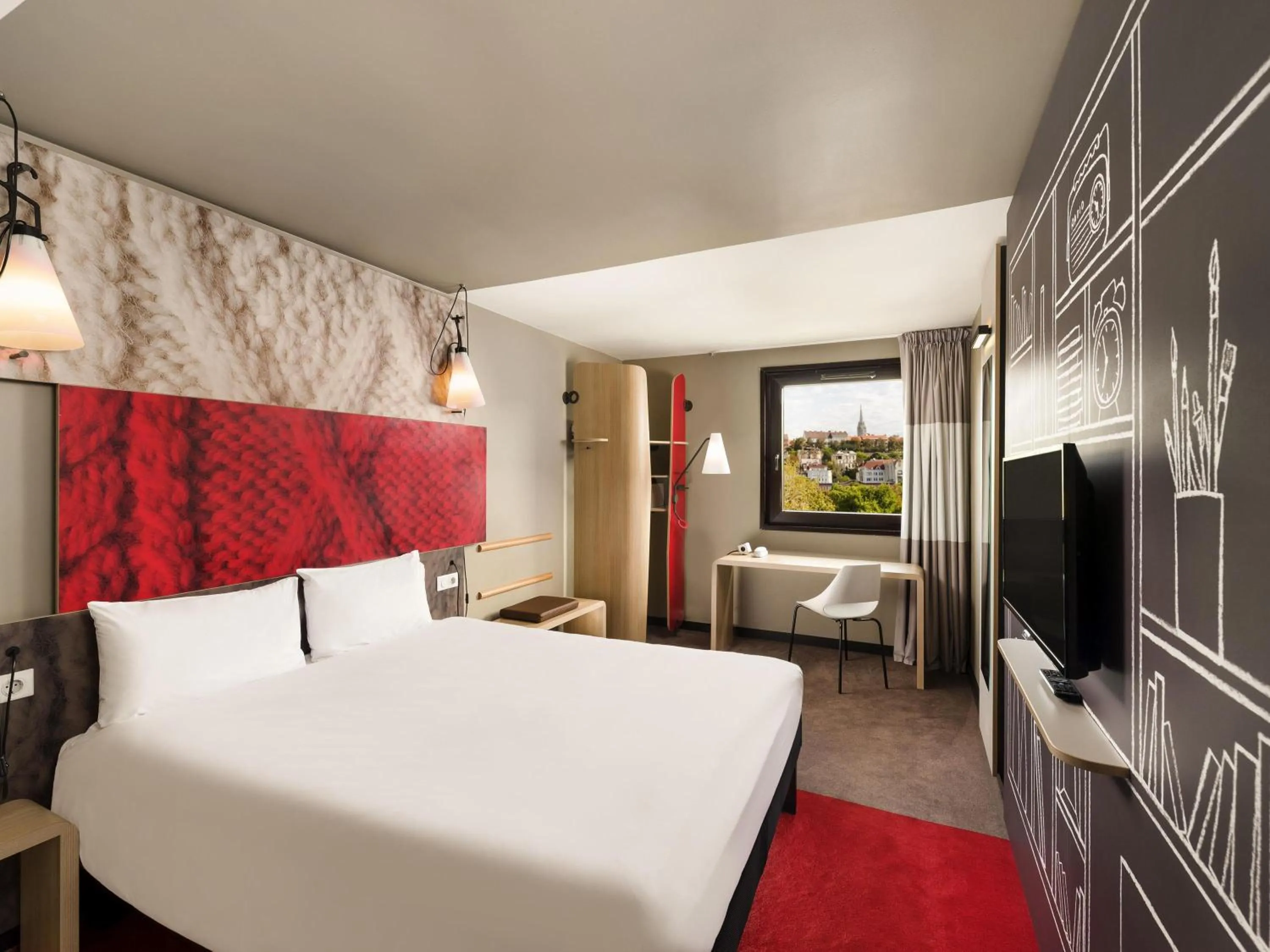 Sweet Room with Double Bed in ibis Budapest Castle Hill