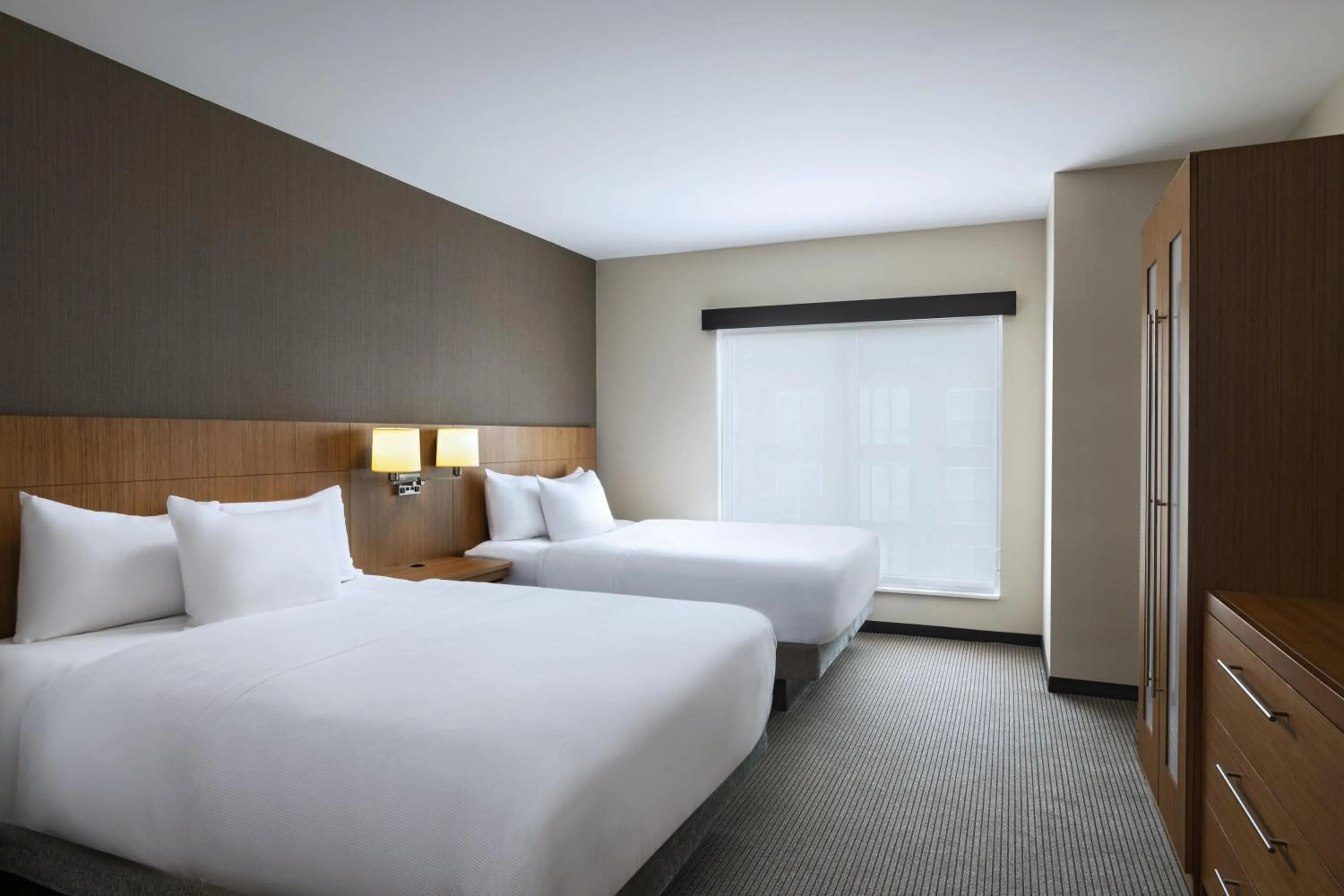 Queen Room with Two Queen Beds and Sofa Bed in Hyatt Place Greensboro Downtown