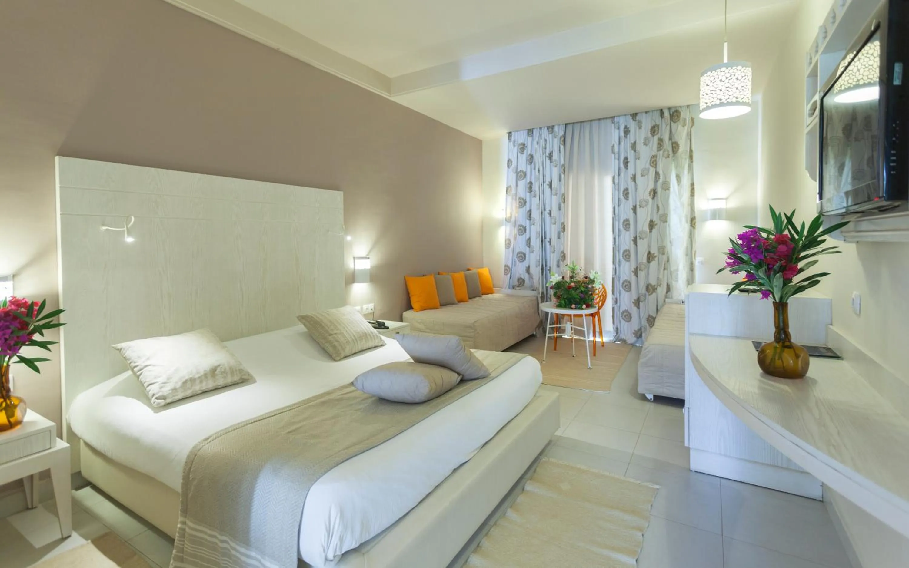 Quadruple Room with Garden View in Seabel Rym Beach Djerba