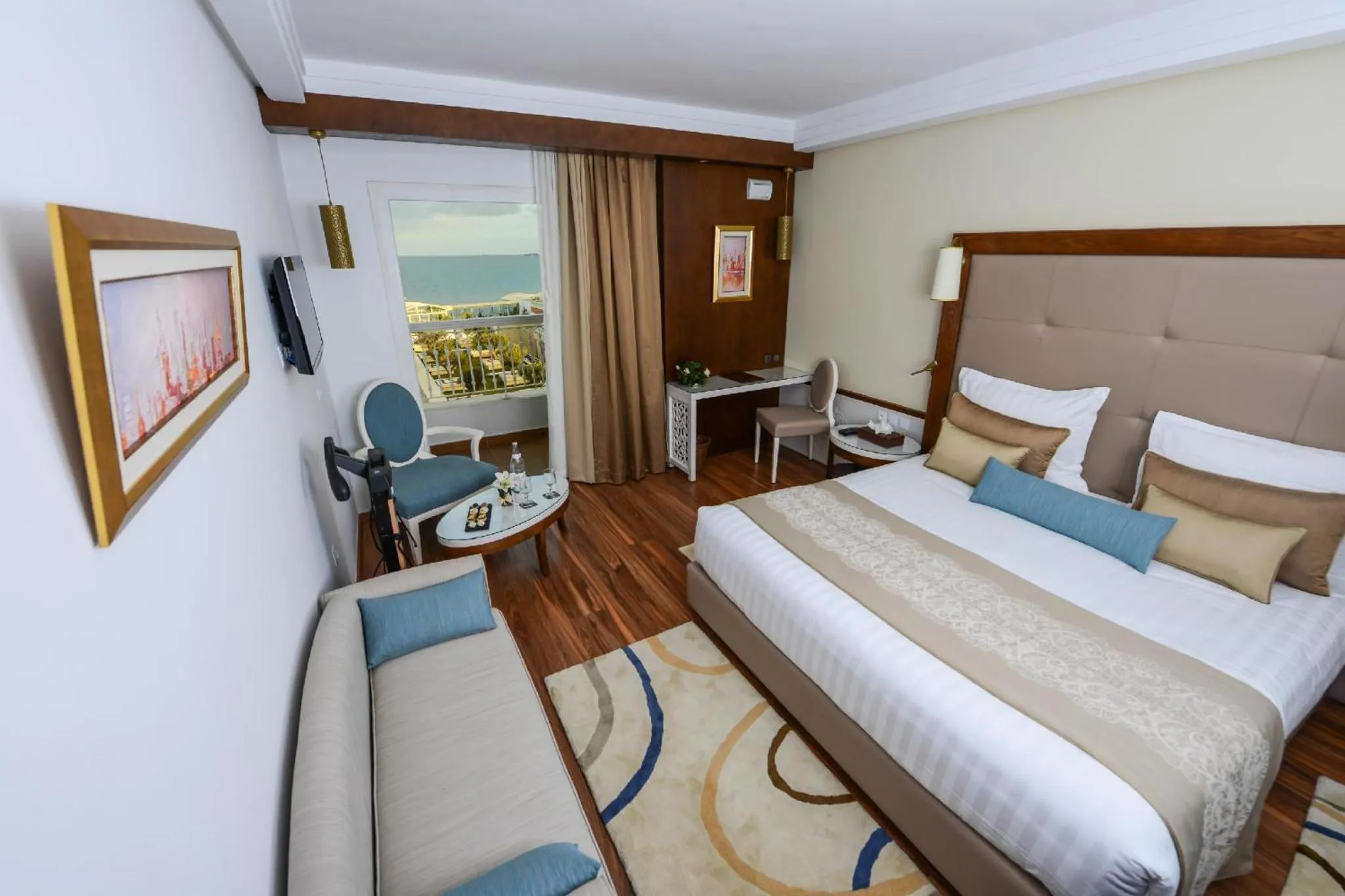 Double Room with Balcony and City View in Sousse Palace Hotel & Spa