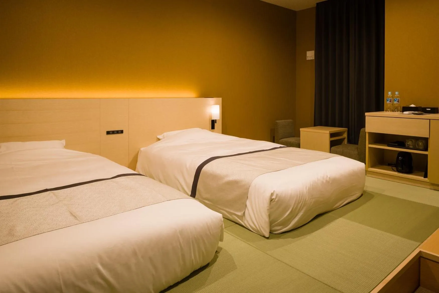 Twin Room with Tatami Area - single occupancy - Non-Smoking 19㎡ in Tosei Hotel Cocone Ueno