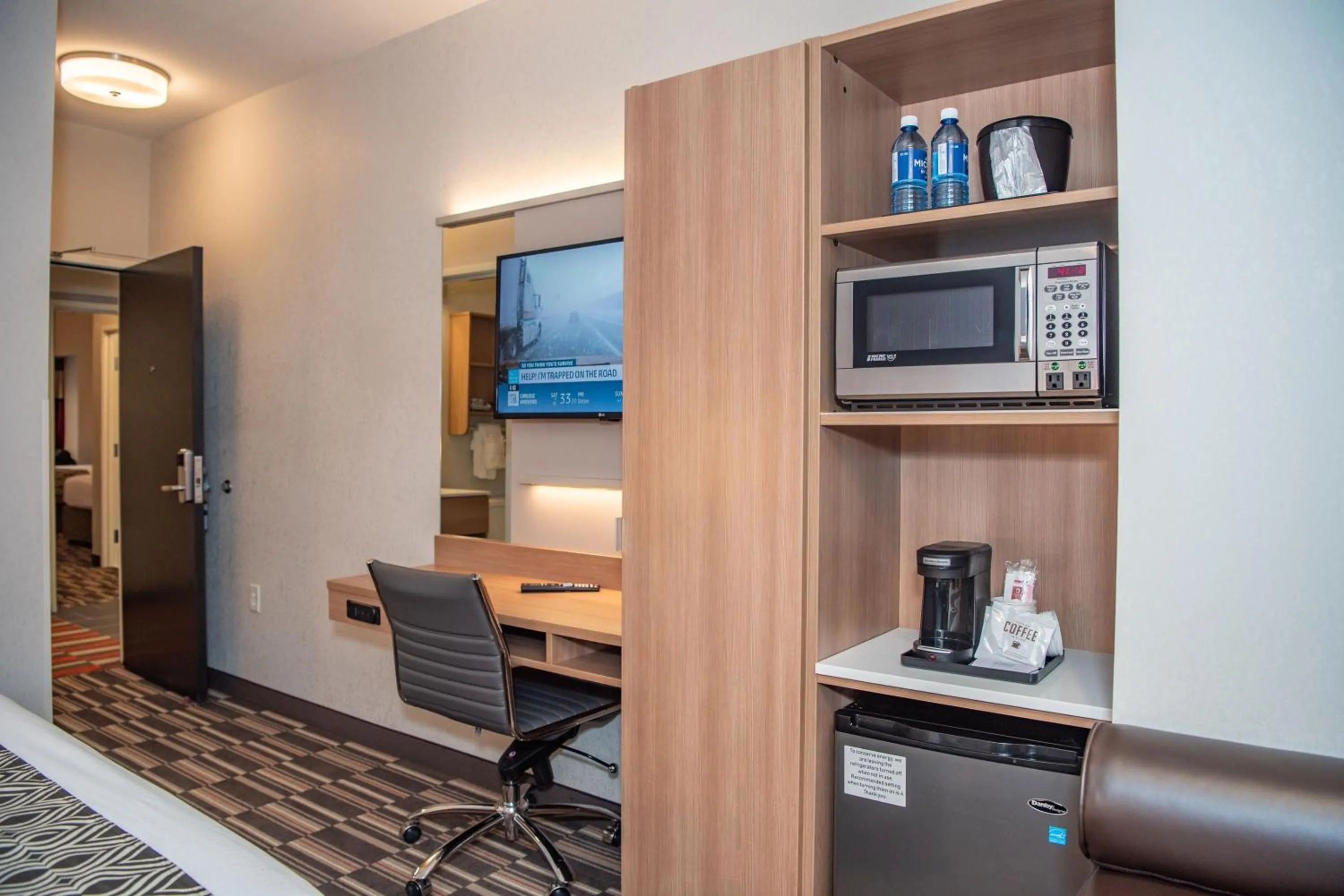 Queen Studio Suite - Accessible/Non-Smoking in Microtel Inn & Suites by Wyndham Carlisle