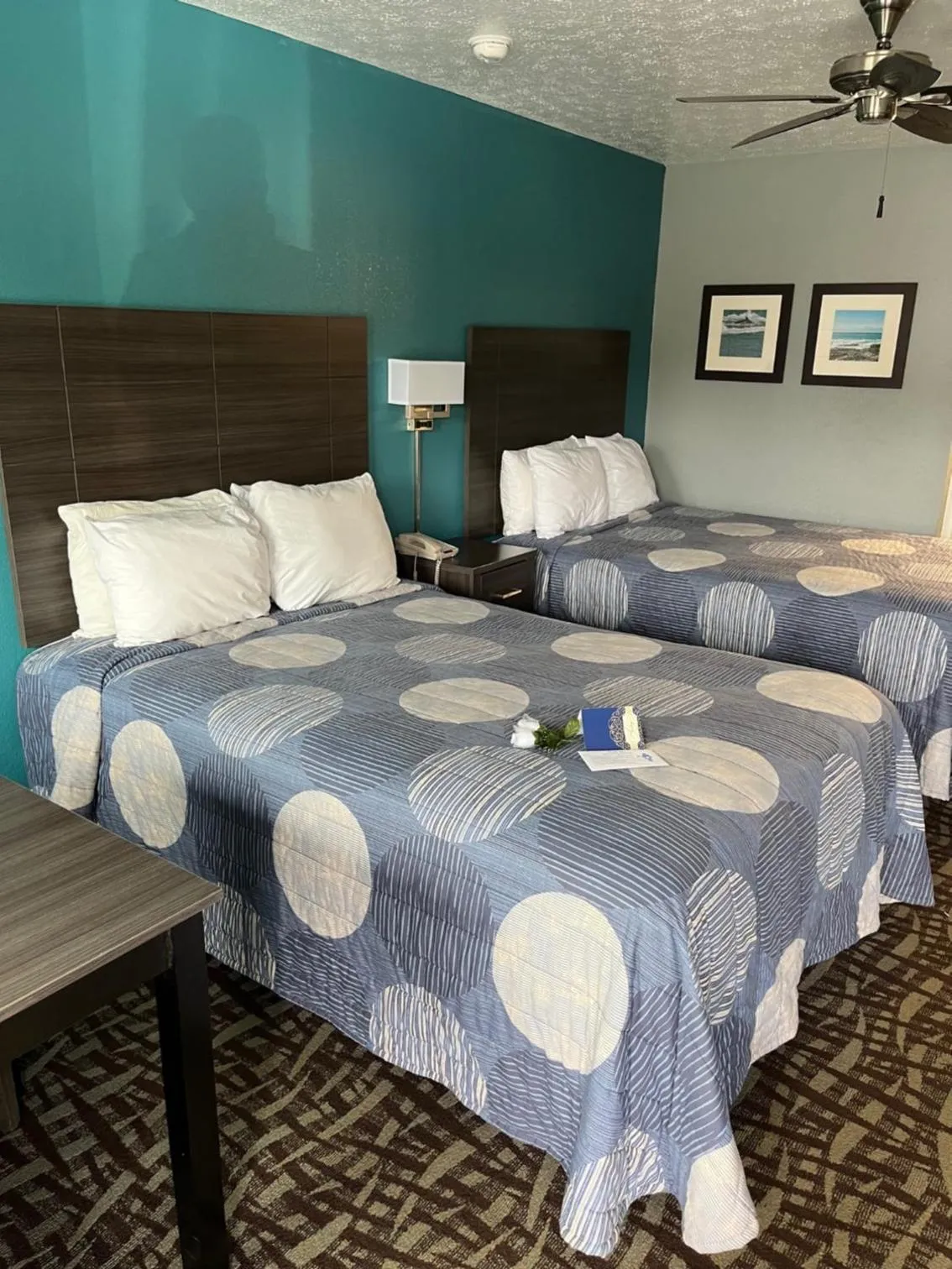 Double Room with Two Double Beds - Non Smoking in Brandon Motor Lodge