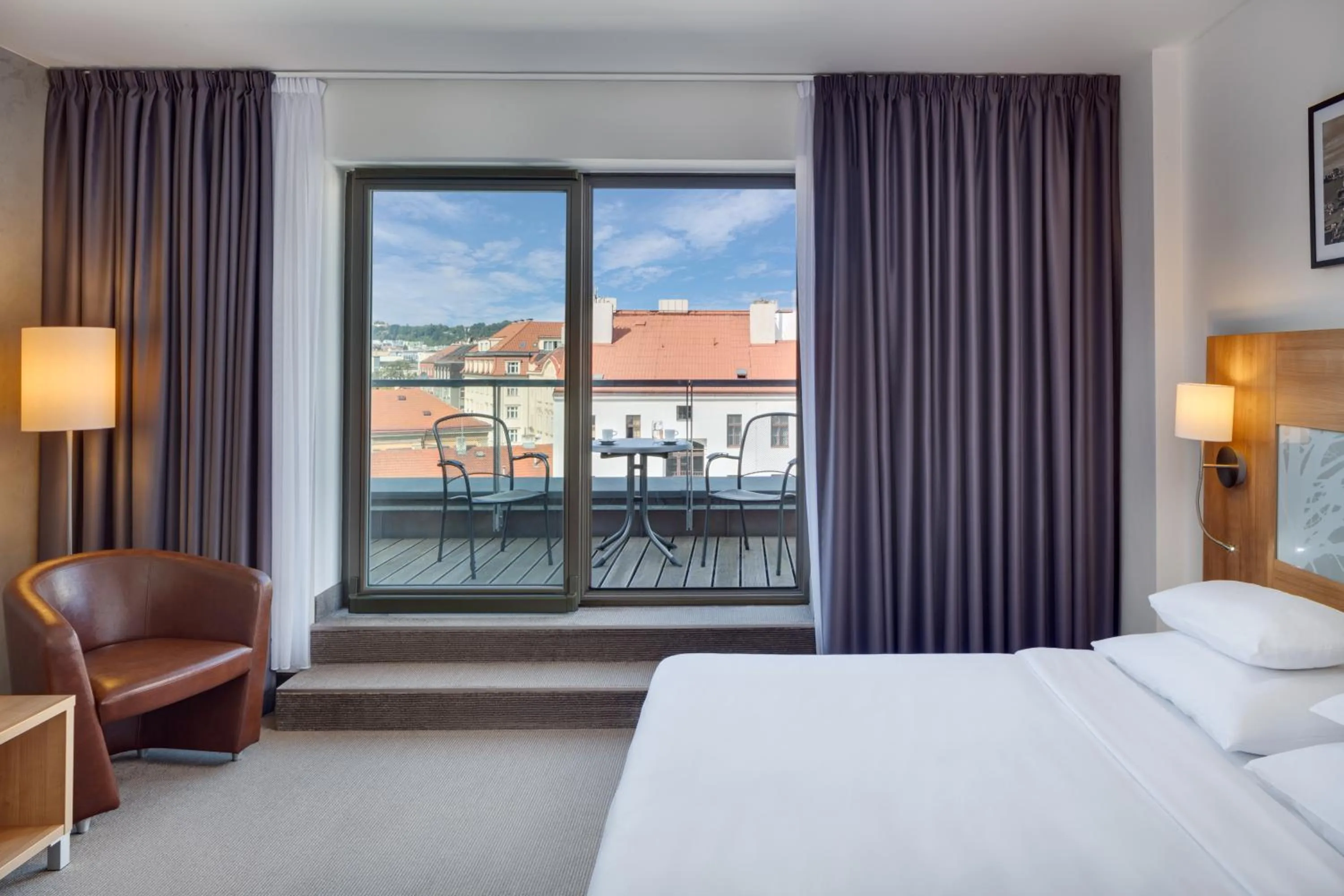 Superior Double Room with Terrace in Hermitage Hotel Prague