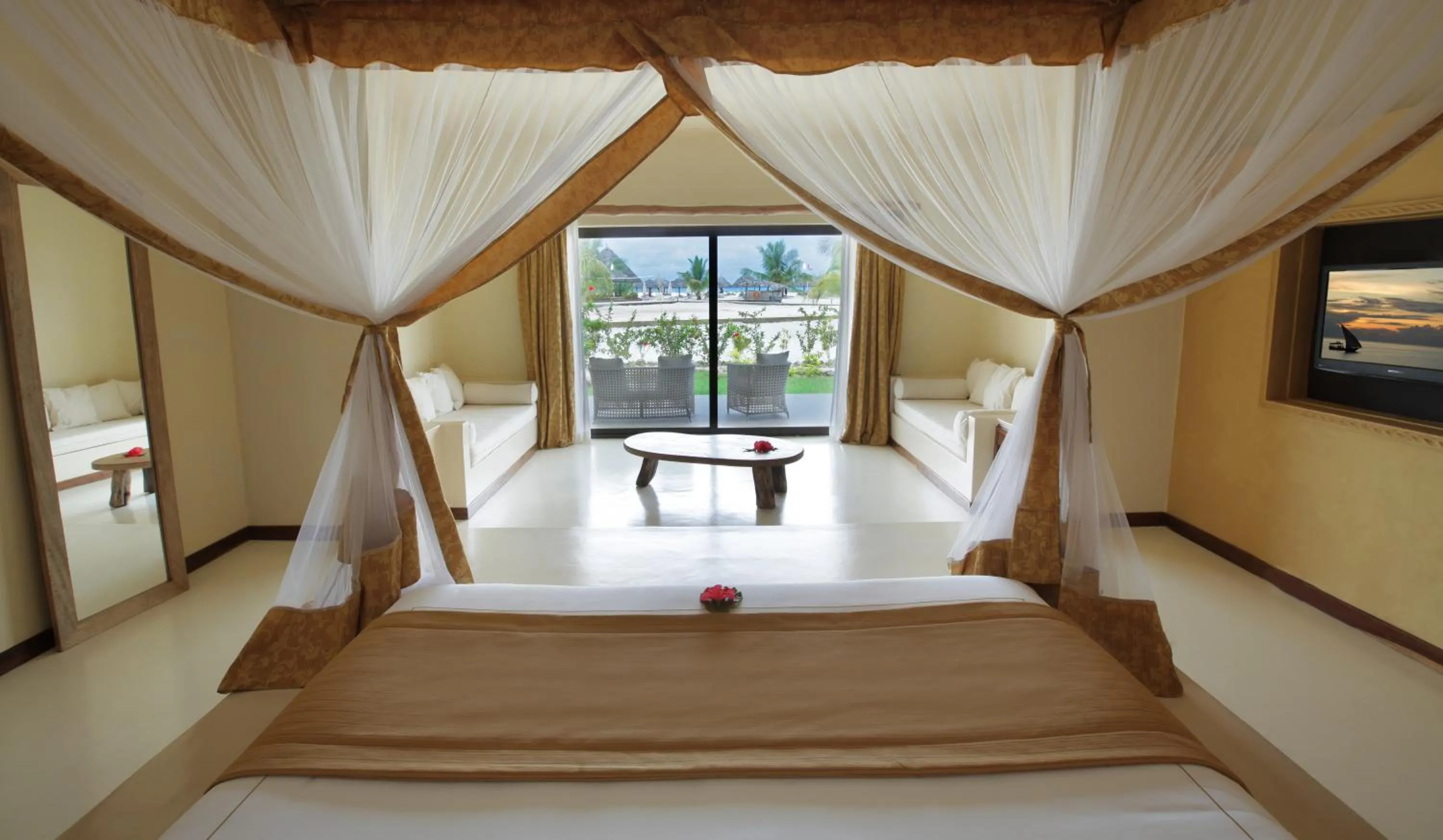 Suite with Terrace in Gold Zanzibar Beach House & Spa
