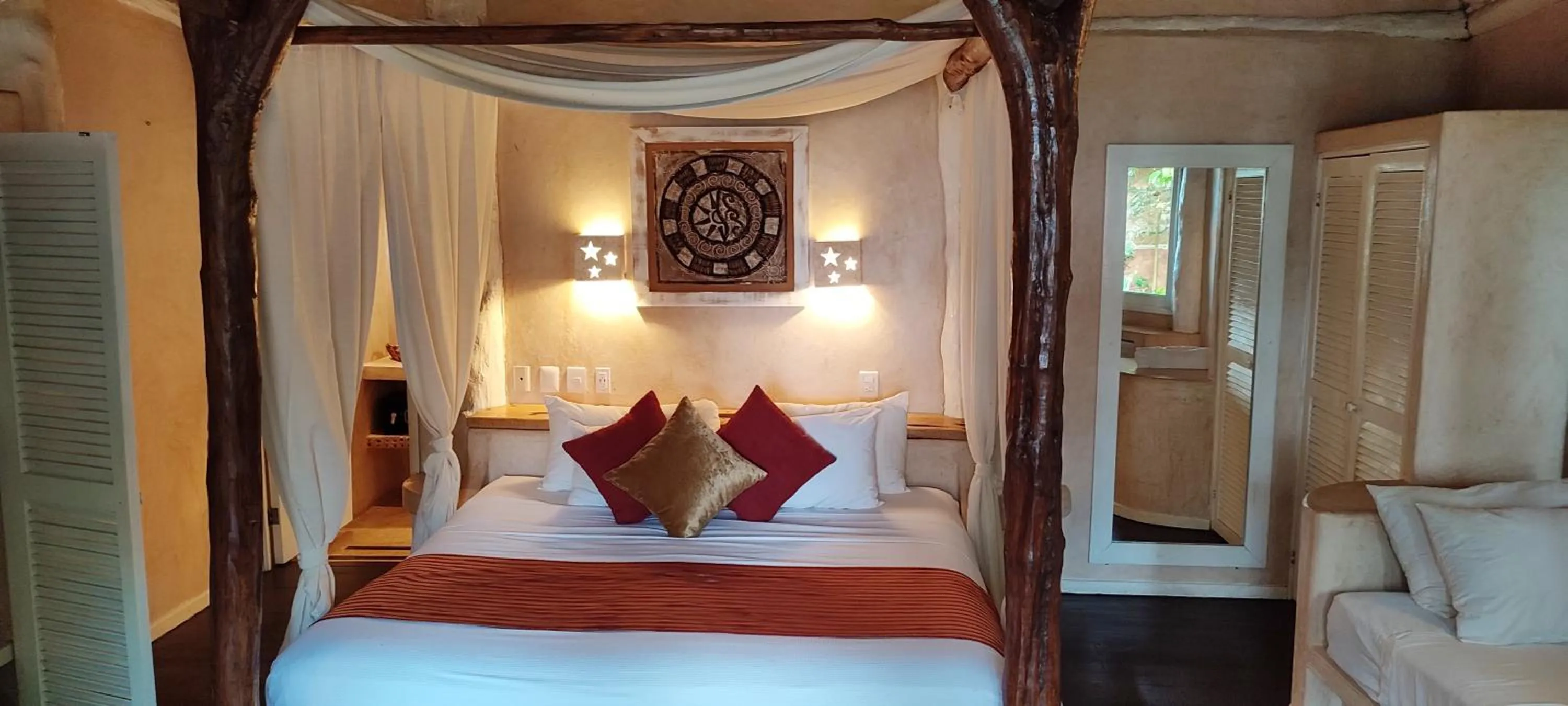 Ocean View Master Suite in Villa Las Estrellas Tulum - located at the party zone