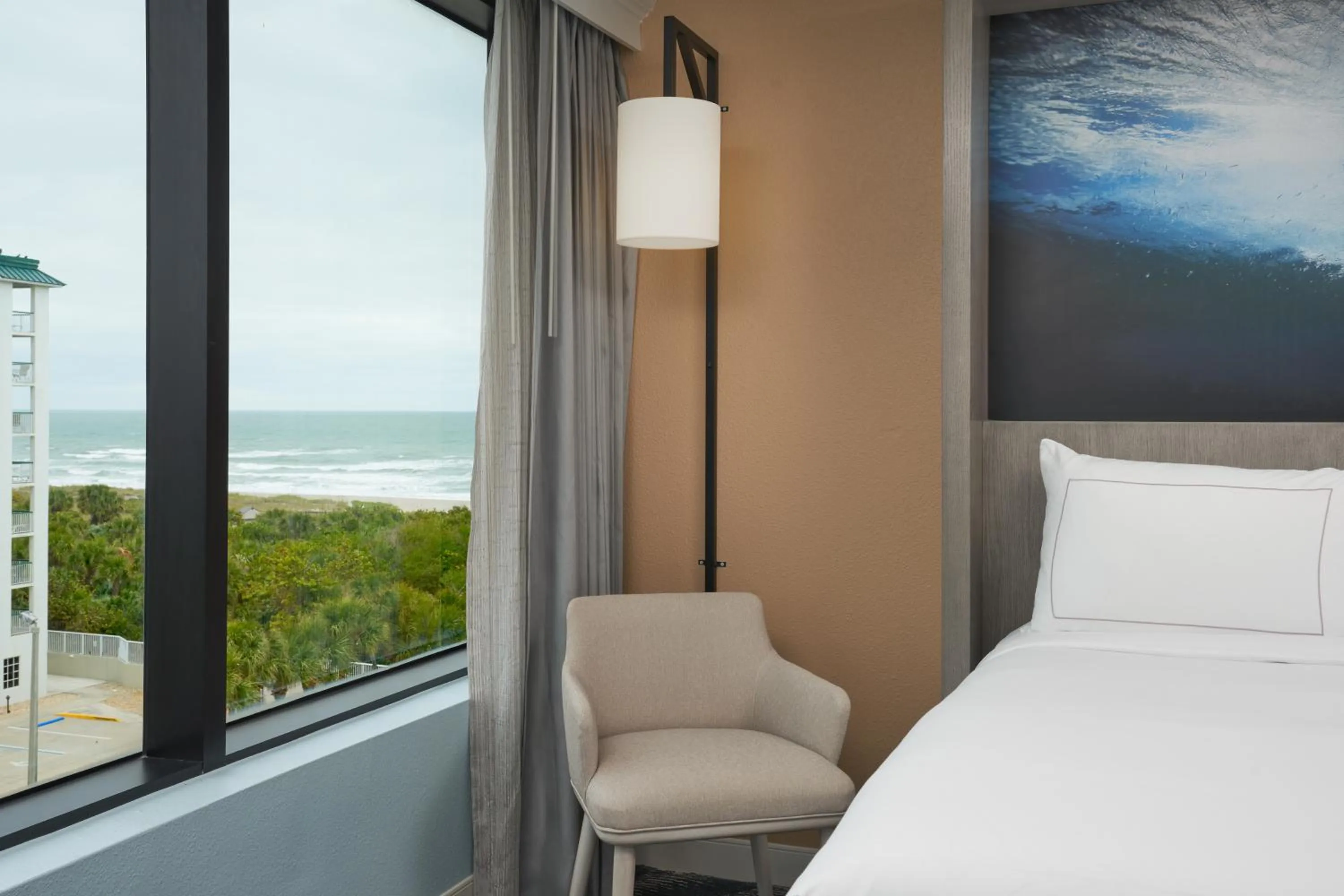Room with Ocean View in Hilton Cocoa Beach Oceanfront