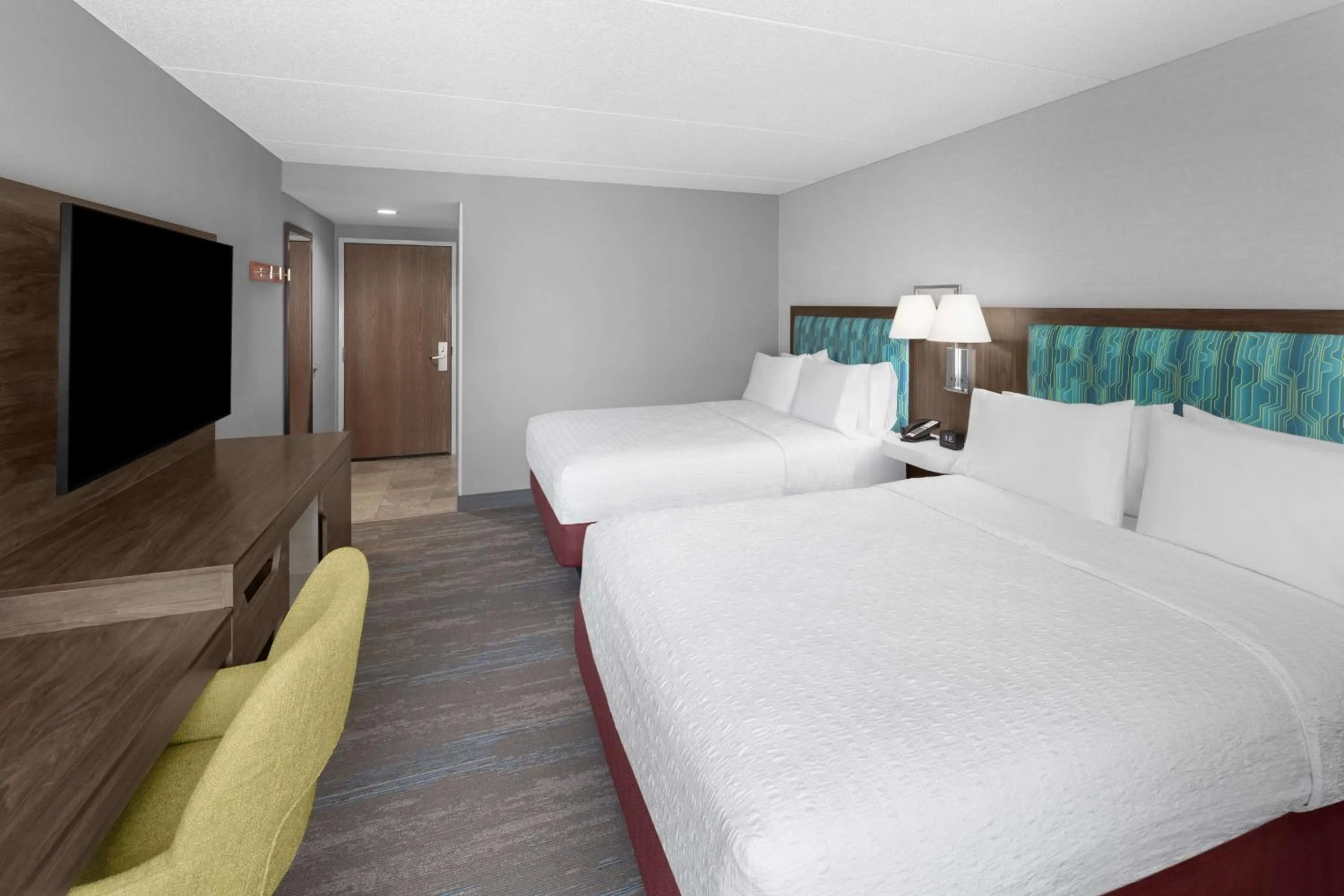 Queen Room with Two Queen Beds - Non-Smoking in Hampton Inn Cleveland-Downtown