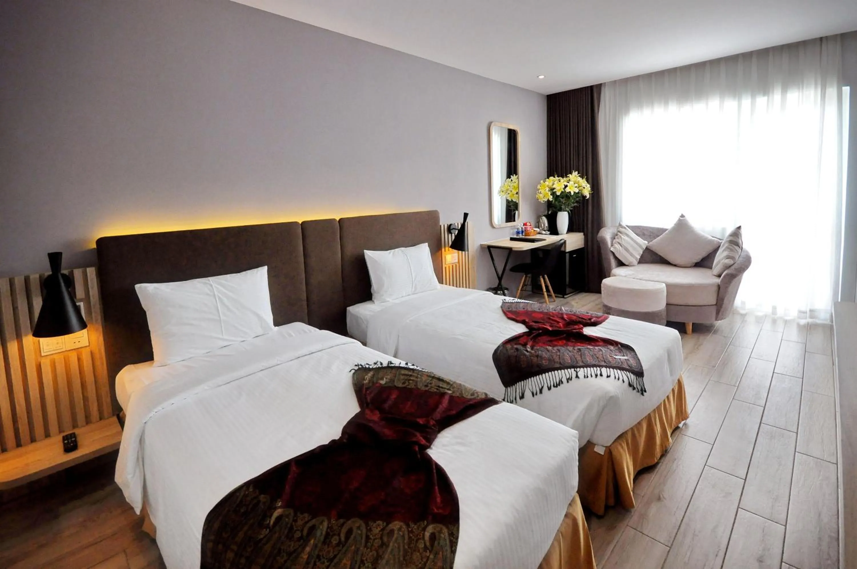 Family Room with Balcony in Anrizon Hotel Nha Trang