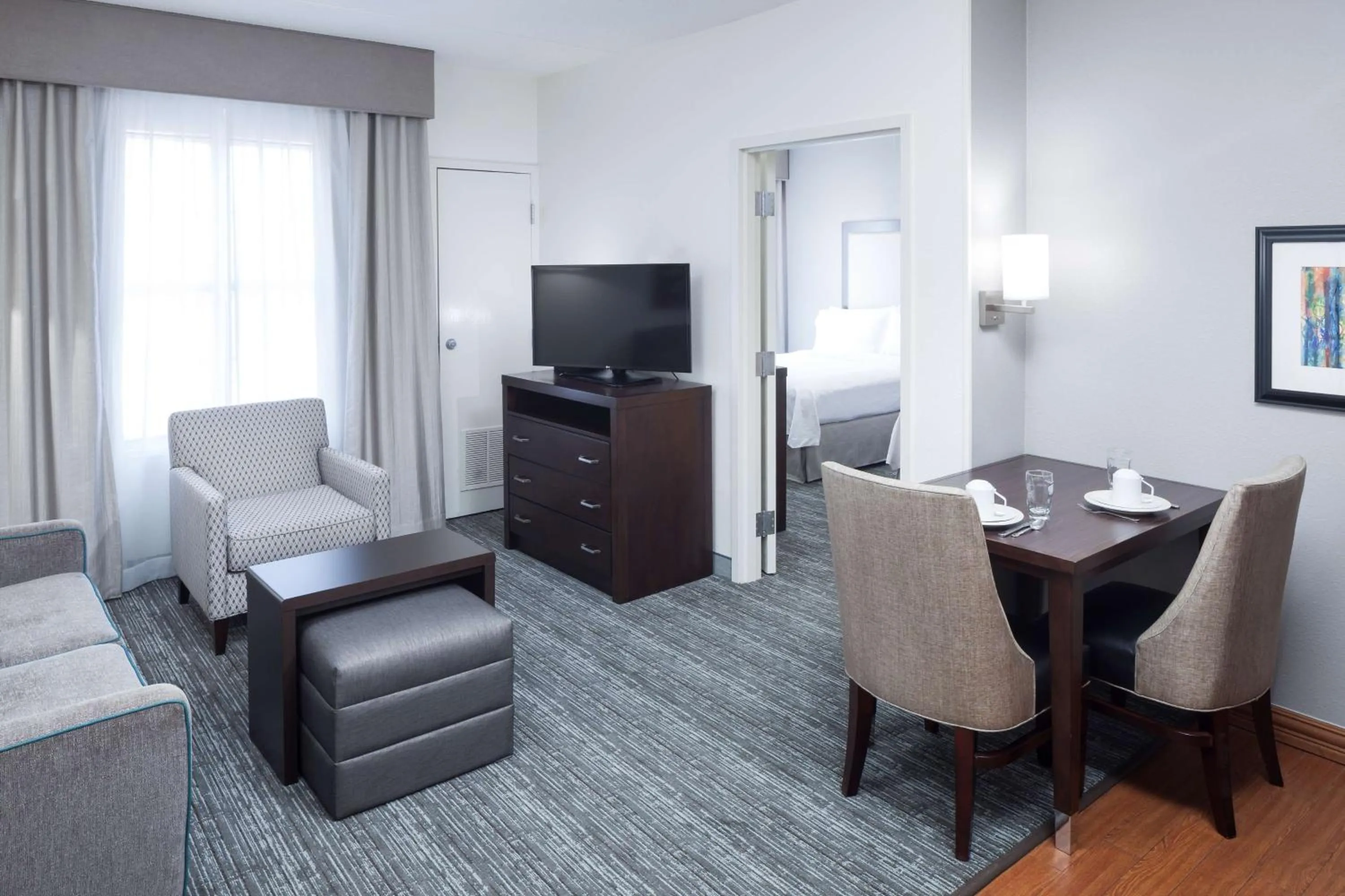 One-Bedroom Suite with Two Double Beds - Non-Smoking in Homewood Suites by Hilton Chattanooga - Hamilton Place
