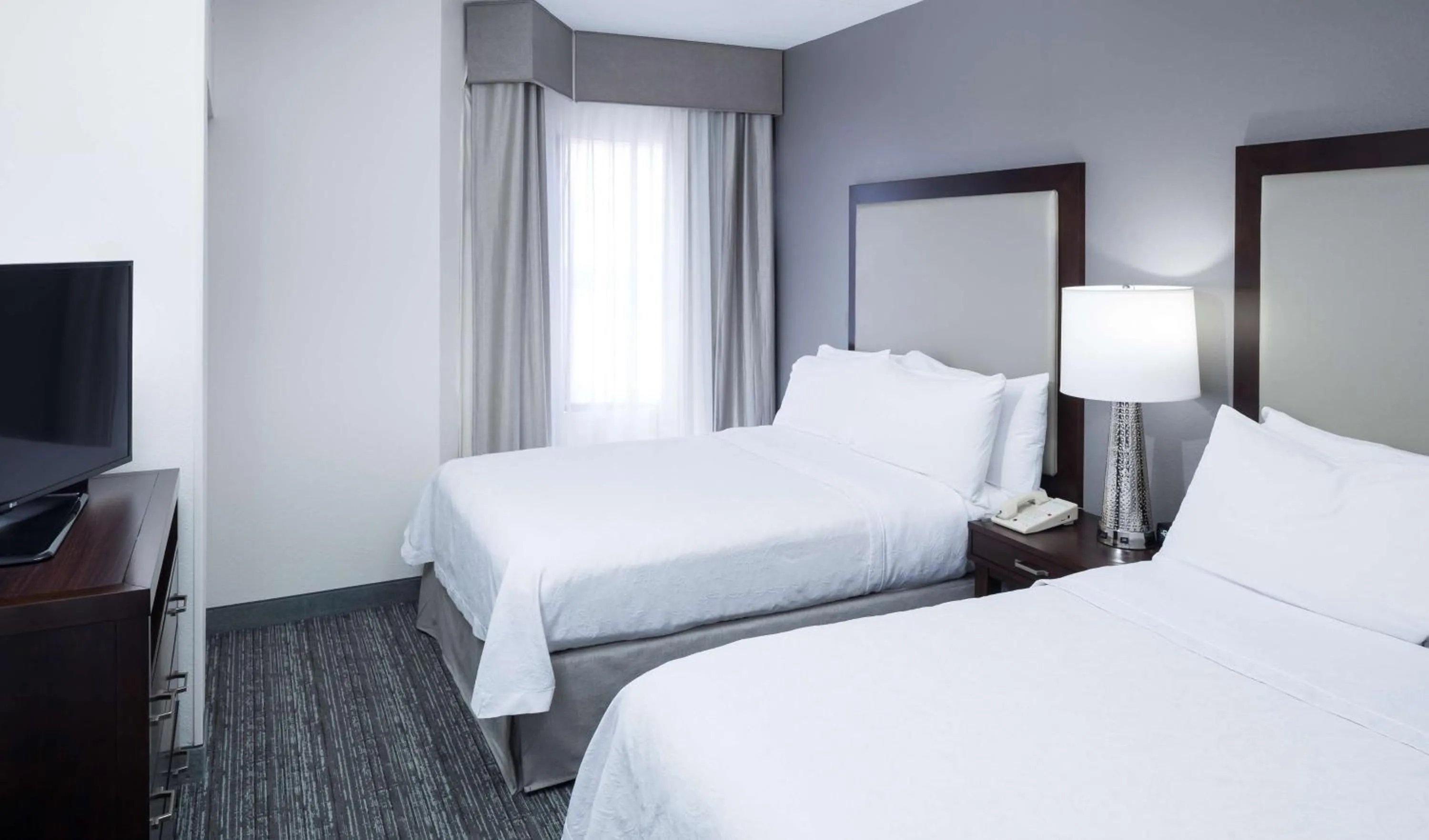Suite with Two Double Beds and Roll-In Shower - Mobility Access/Non-Smoking in Homewood Suites by Hilton Chattanooga - Hamilton Place