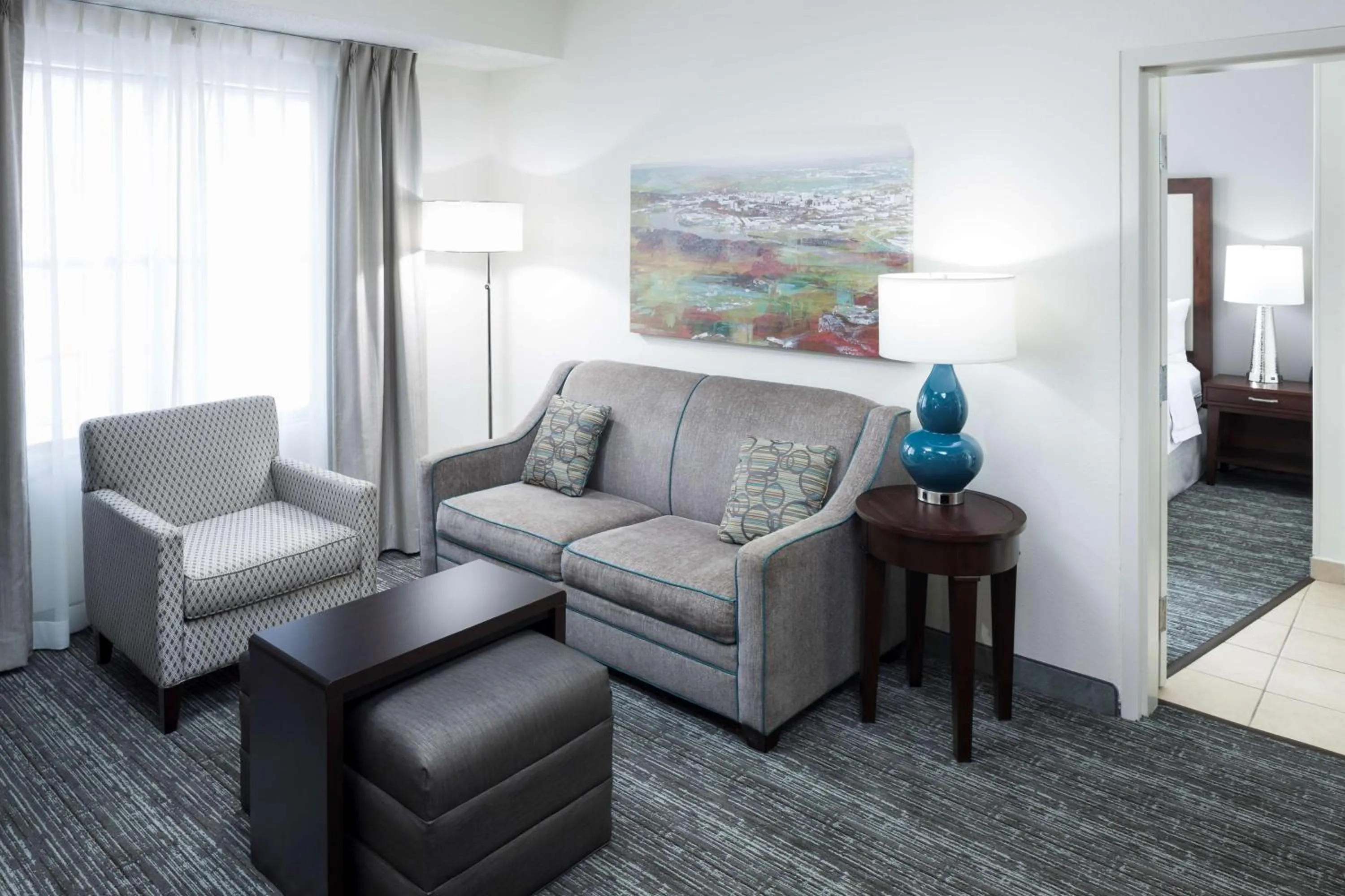 Two-Bedroom Suite with One King And Two Double Beds - Non-Smoking in Homewood Suites by Hilton Chattanooga - Hamilton Place