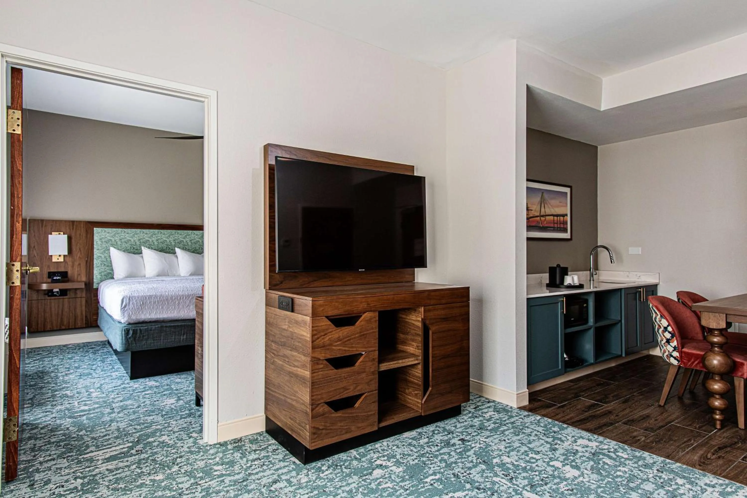 King Suite with Kitchen - Non-Smoking in Hampton Inn & Suites Charleston-West Ashley