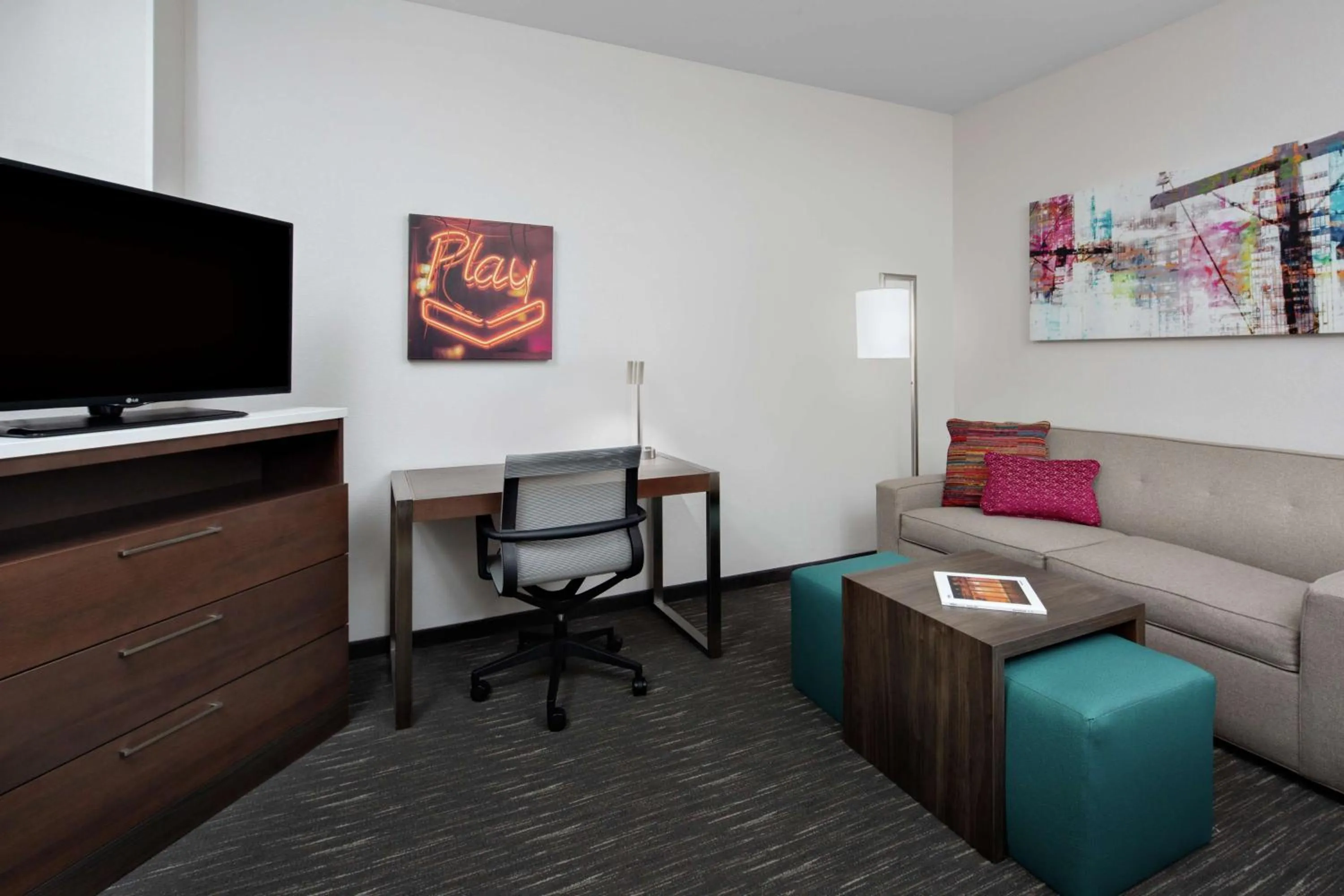 One-Bedroom Queen Suite with Two Queen Beds - Non-Smoking in Homewood Suites by Hilton Nashville Downtown