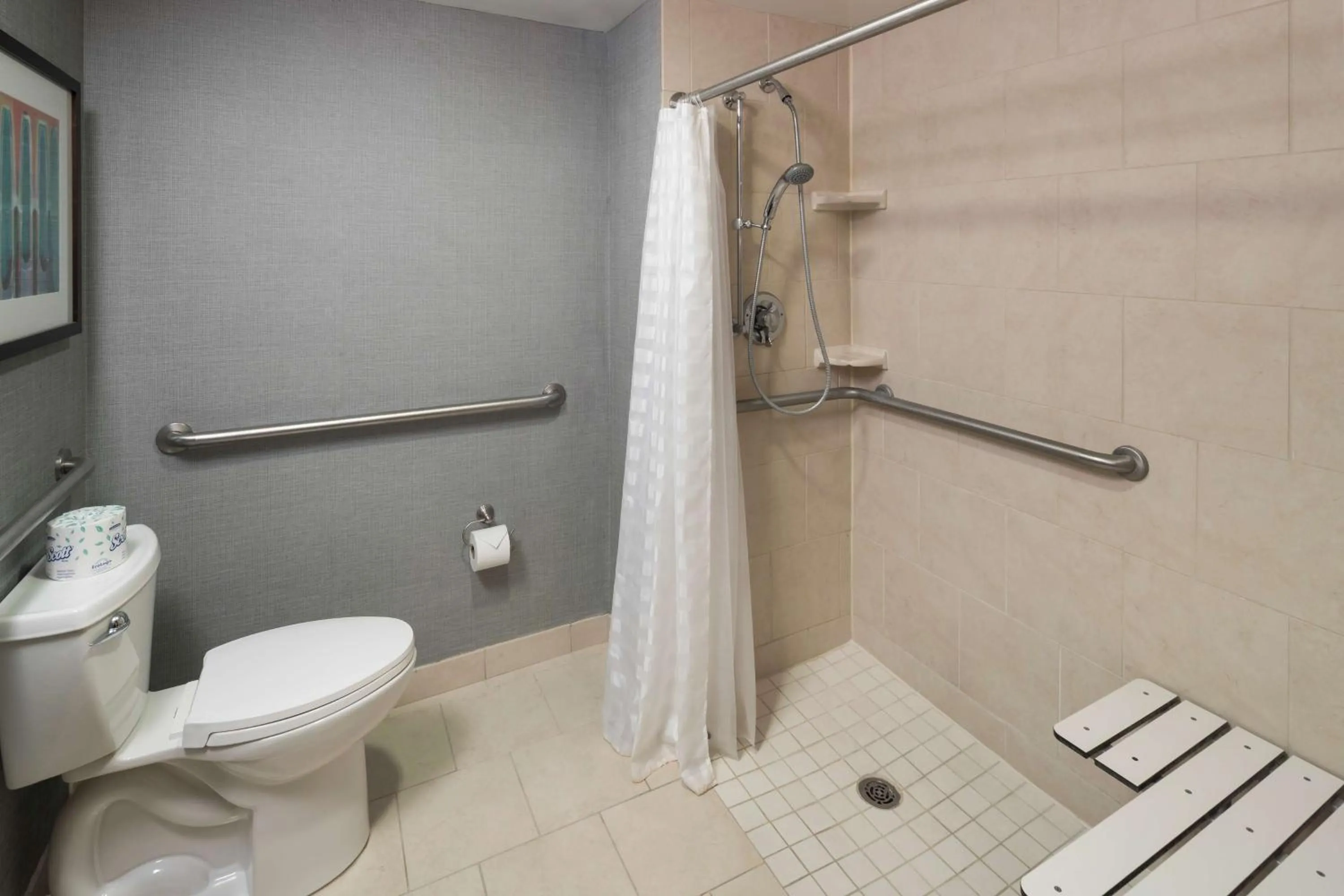 Queen Room with Two Queen Beds with Sofa Bed and Roll-In Shower - Disability Access in Hyatt Place Jacksonville Airport