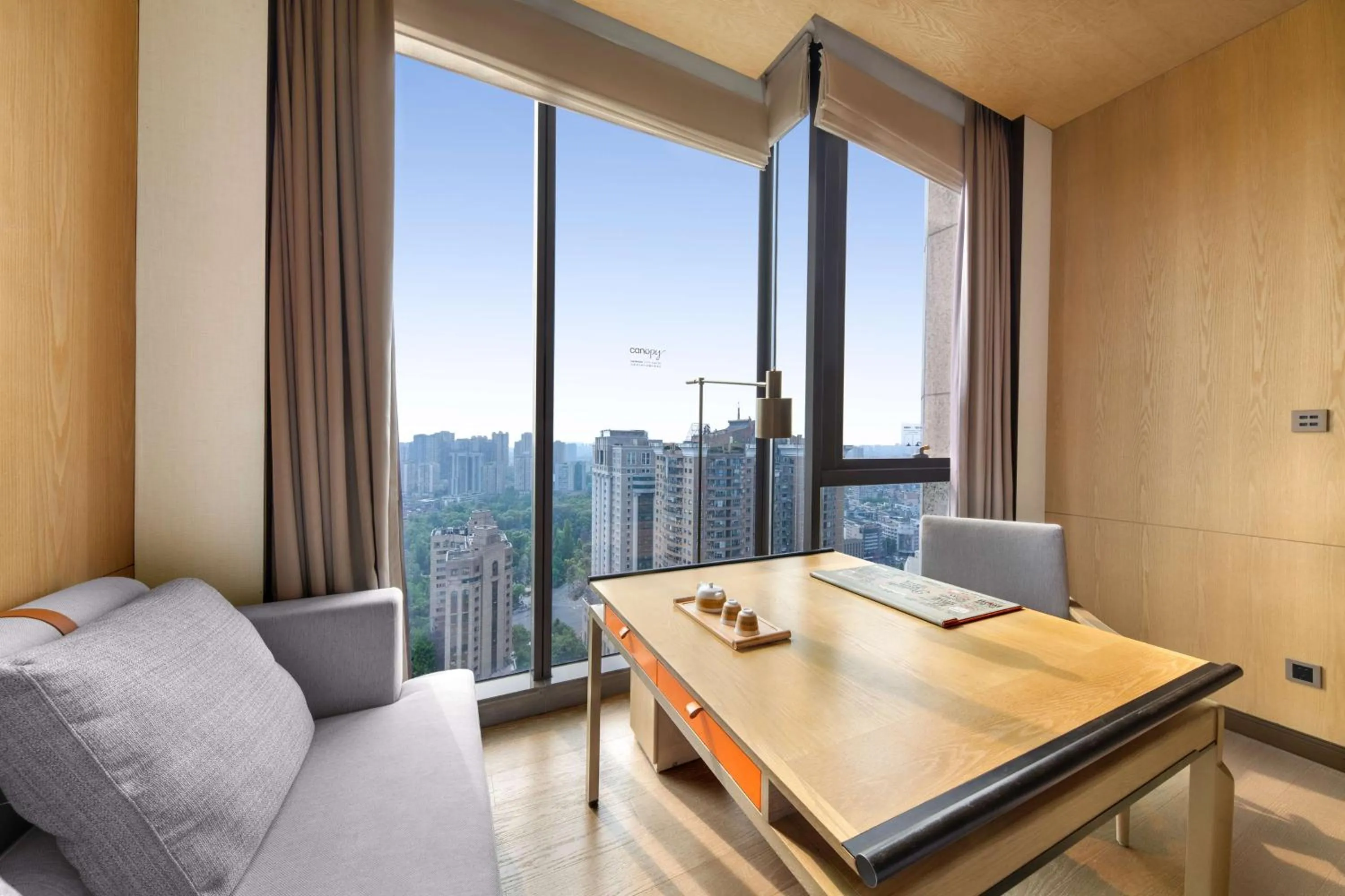 Two Queen Park View Room in Canopy by Hilton Chengdu City Centre