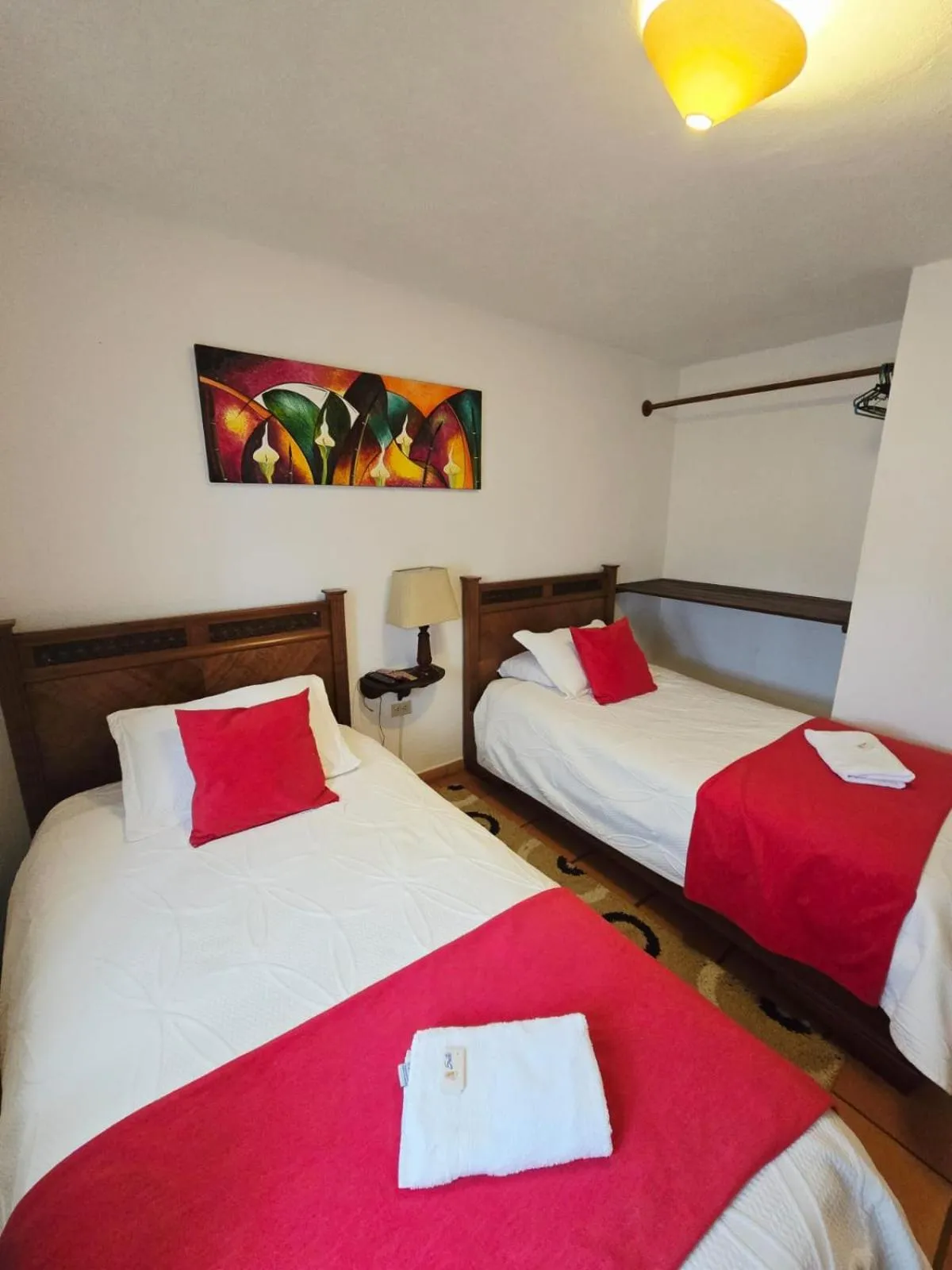 Standard Twin Room with Shared Bathroom in Aparta Hotel El Refugio de María