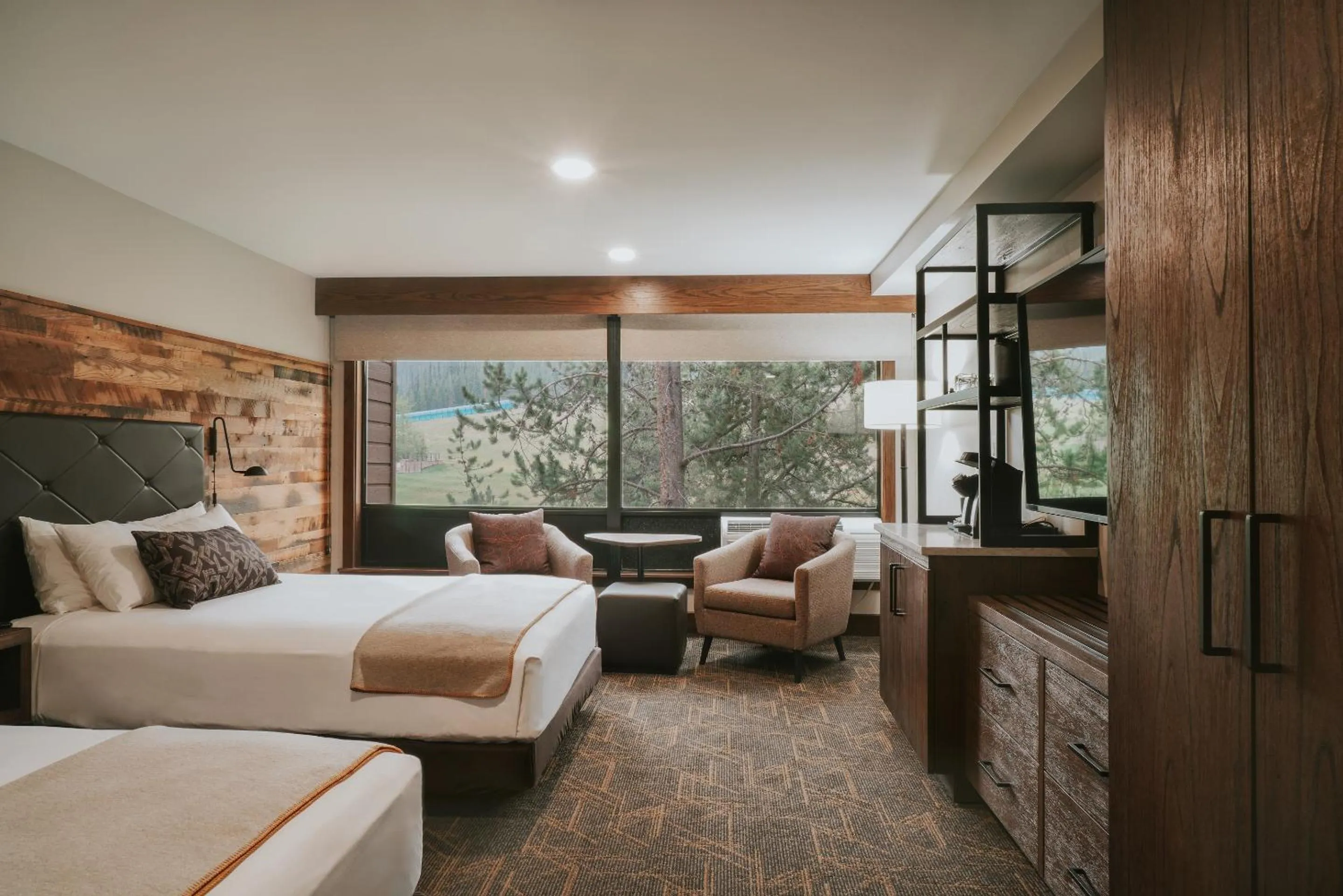 Quadruple Room in Huntley Lodge at Big Sky Resort