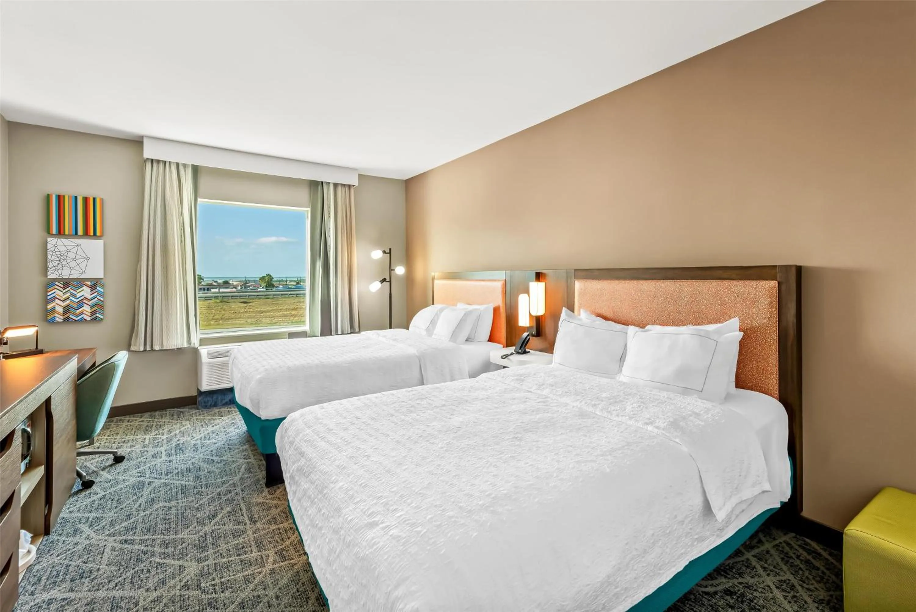 Queen with Two Queen Beds - Non-Smoking in Hampton Inn & Suites Corpus Christi I-37 - Navigation Boulevard