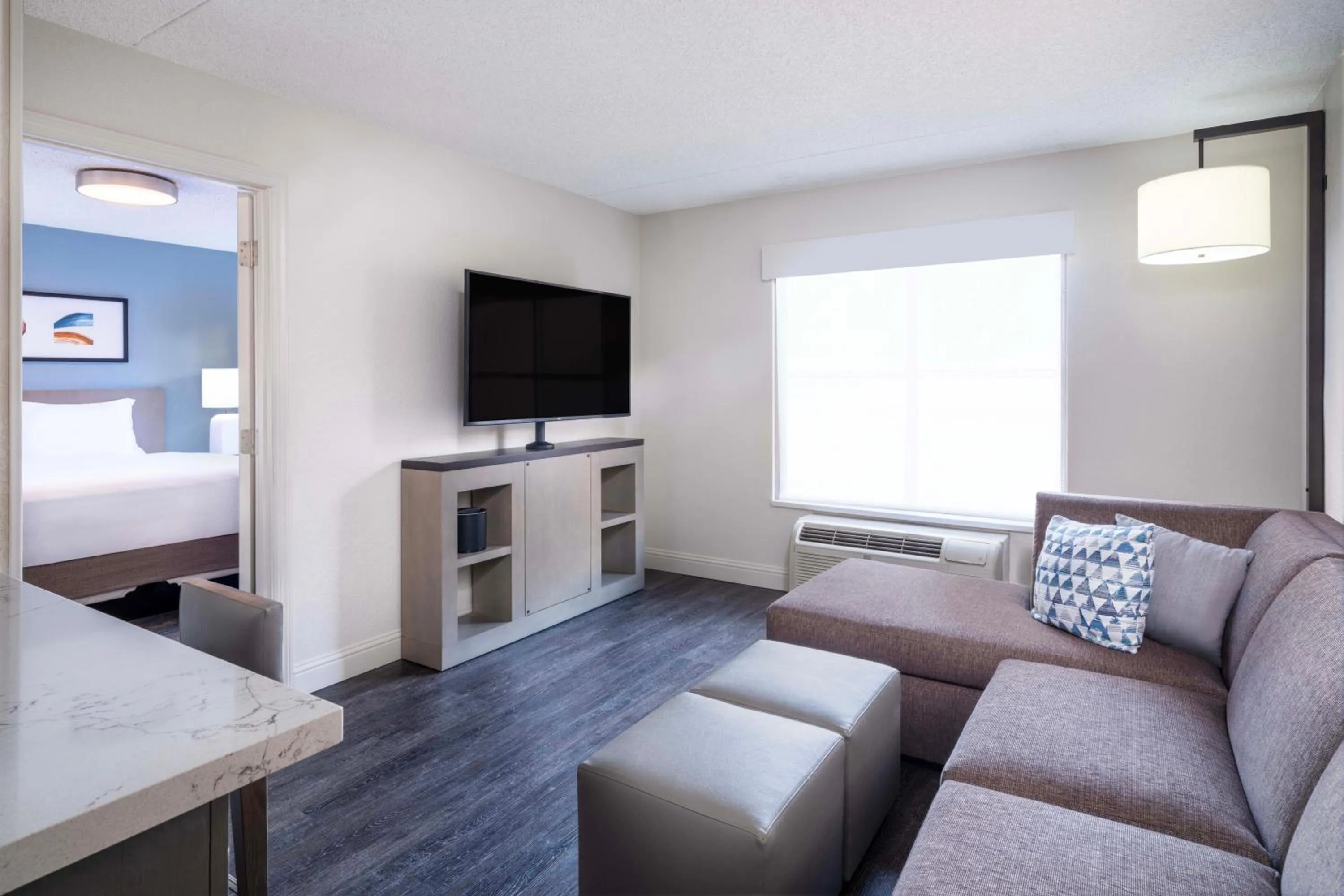 One-Bedroom King Suite with Kitchen and Sofa Bed in Hyatt House Colorado Springs Airport