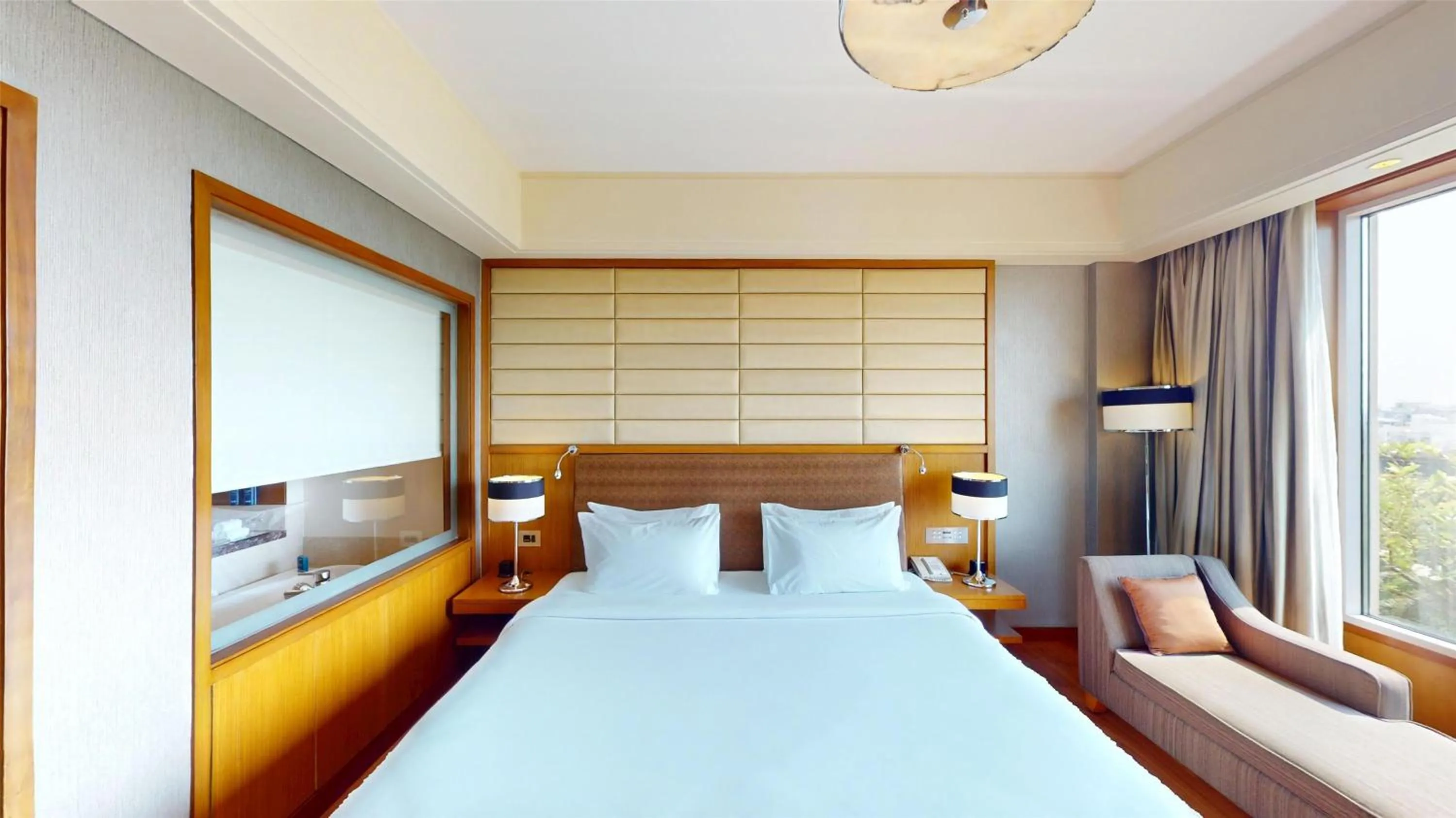Business Class Room with Two-way Airport Transfer &  4 pieces of laundry(per stay) - single occupancy in Radisson Blu Hotel, Nagpur
